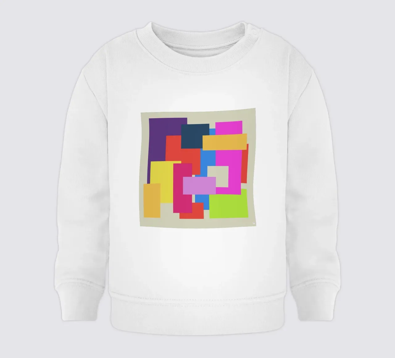 Bunte Quader felpa neonato da Nica Colorie