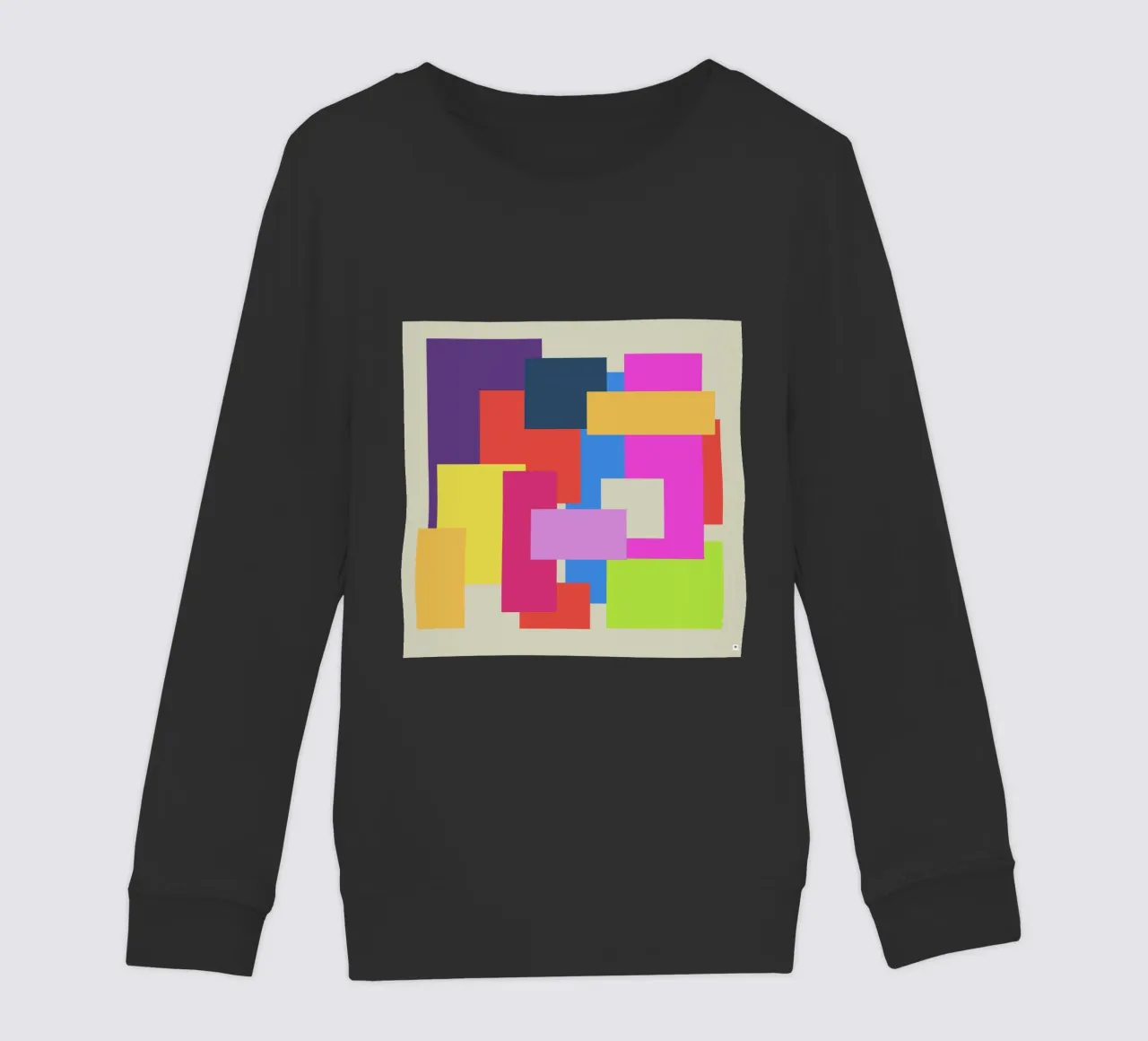 Bunte Quader felpa bambino da Nica Colorie