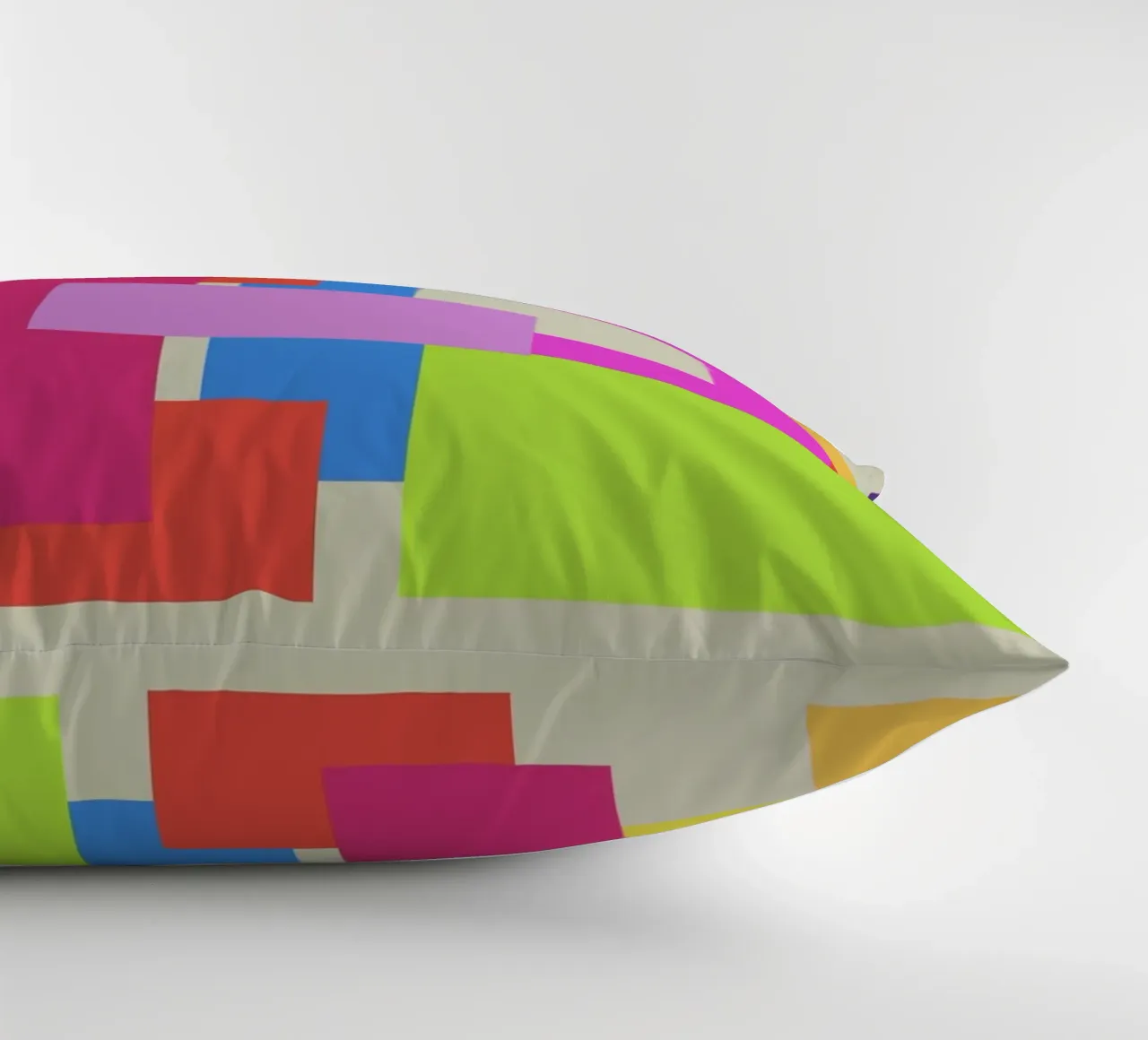 Bunte Quader cuscino da Nica Colorie