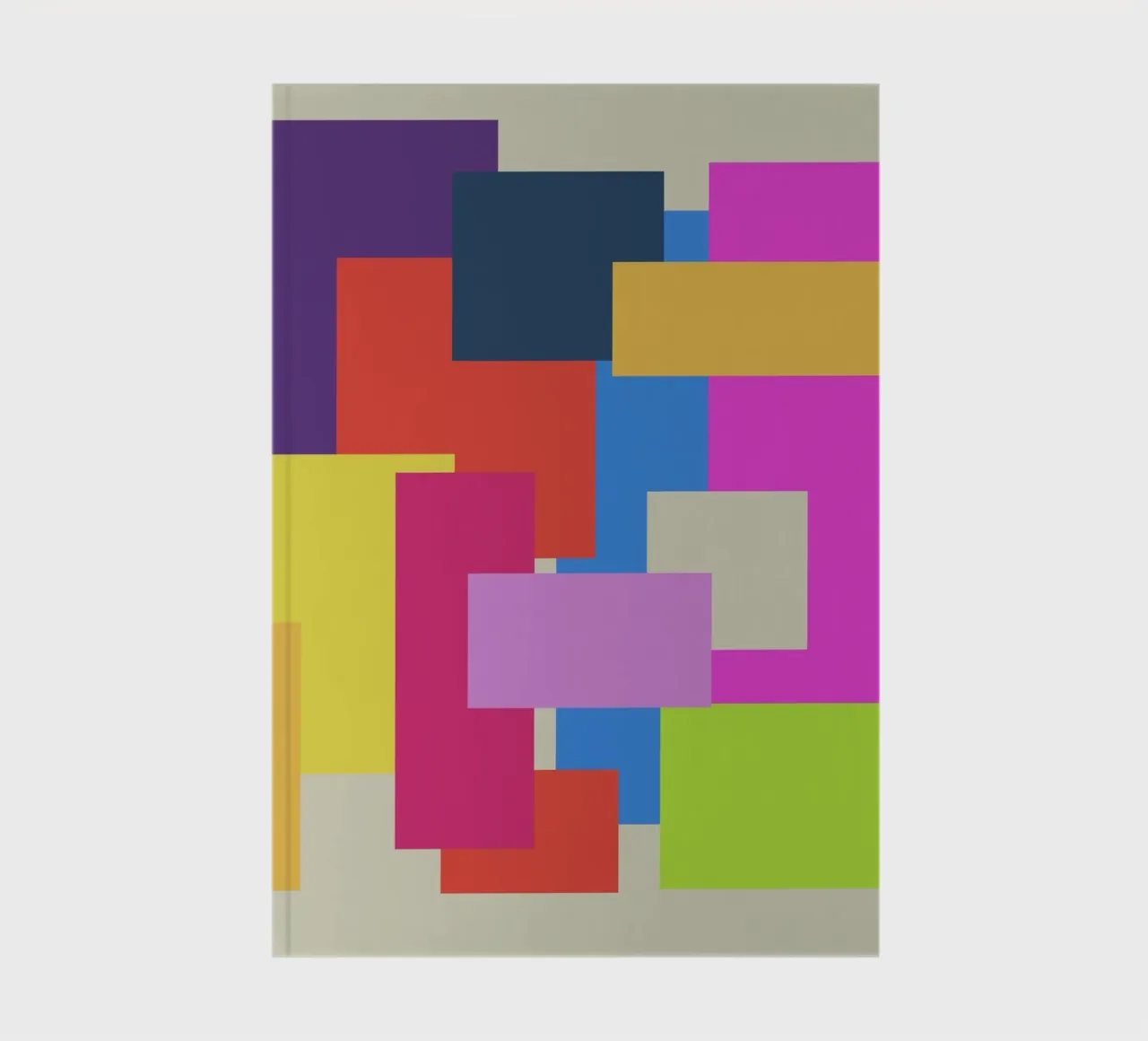 Colourful cuboids notebook by Nica Colorie