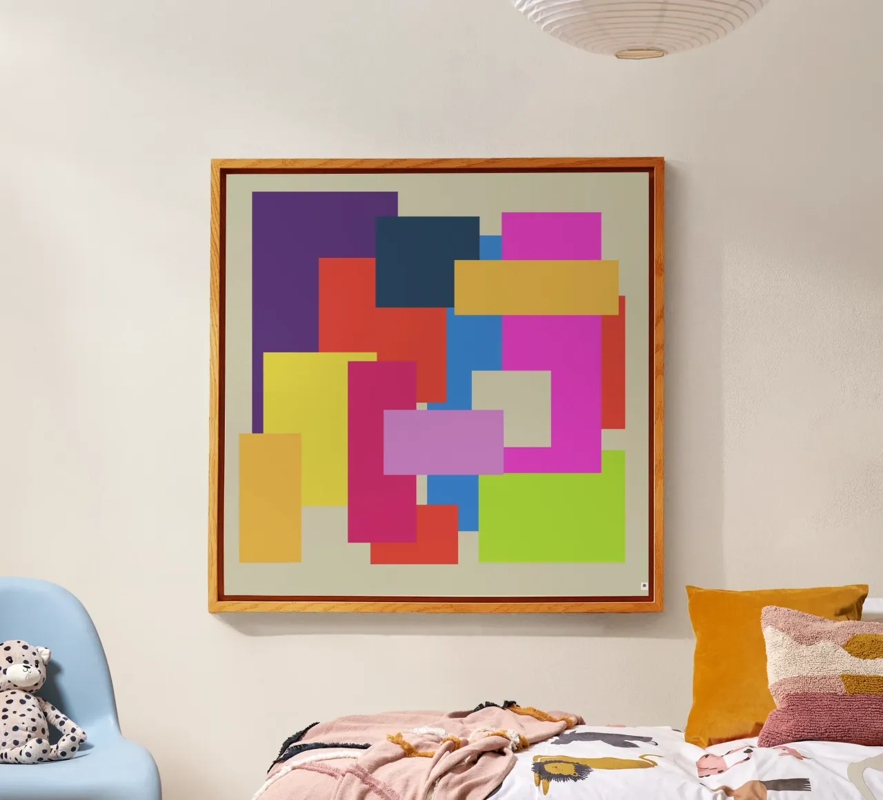 Bunte Quader plexiglass da Nica Colorie