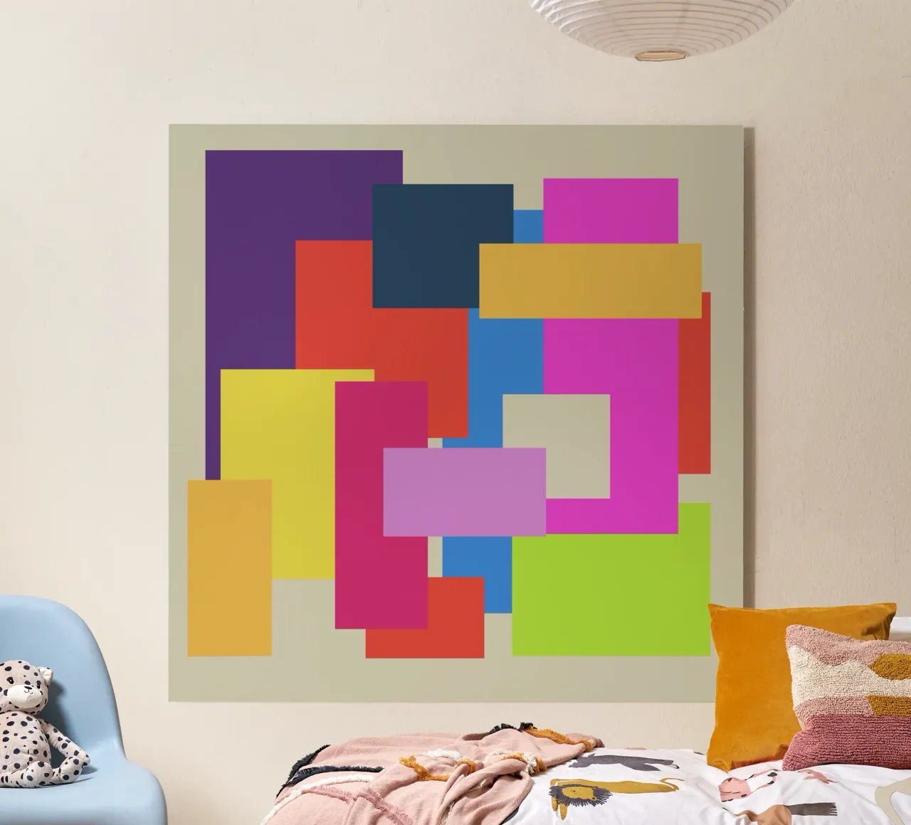 Bunte Quader plexiglass da Nica Colorie