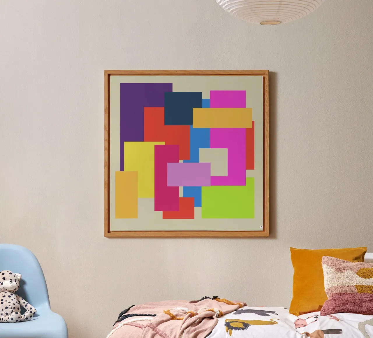 Bunte Quader alluminio dibond da Nica Colorie