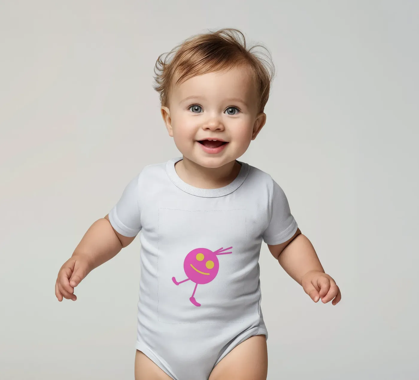 Pink Mini body bébé de Sunshine Design