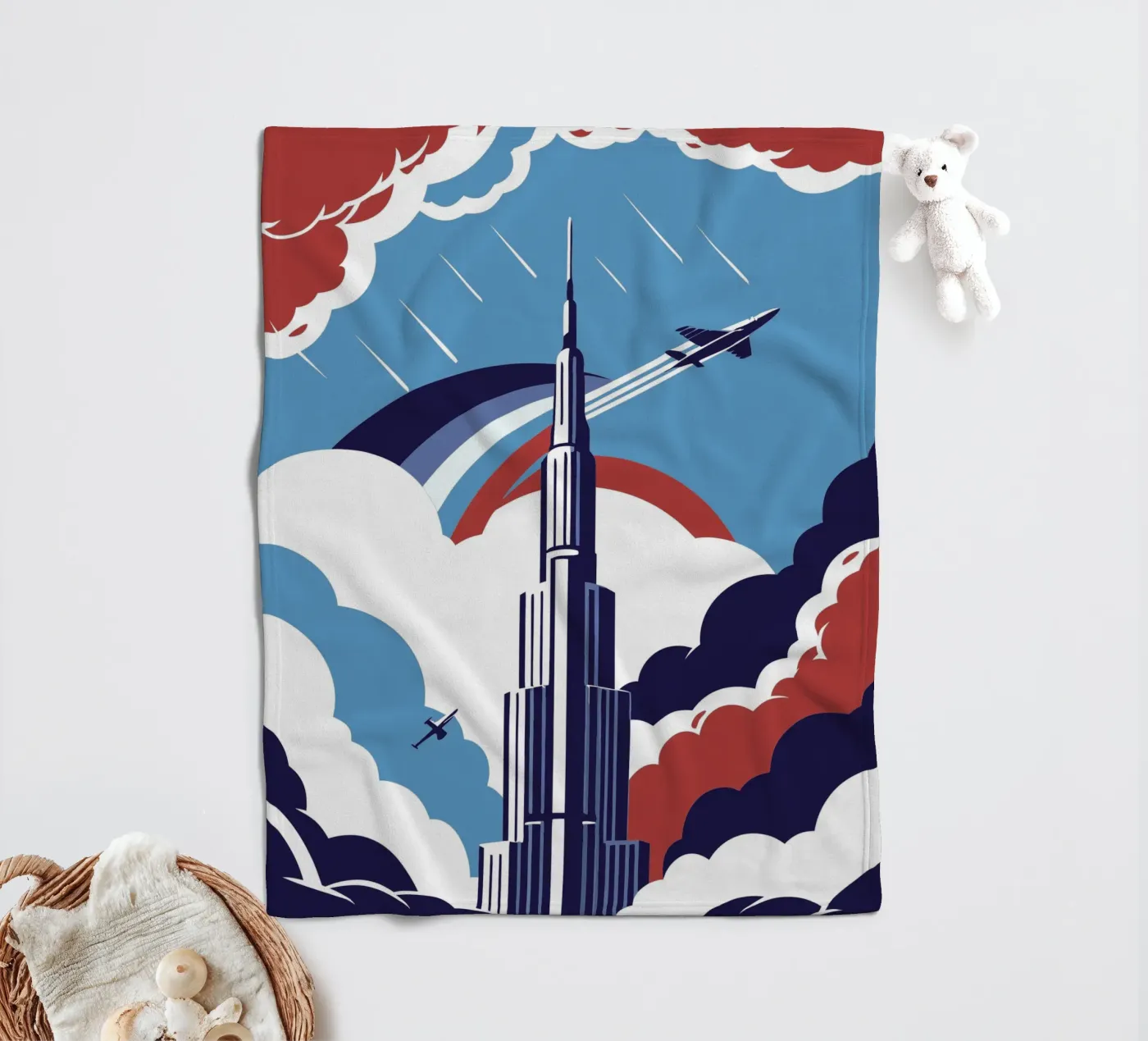 Dubai fleecedeken van STORE PRESENCE