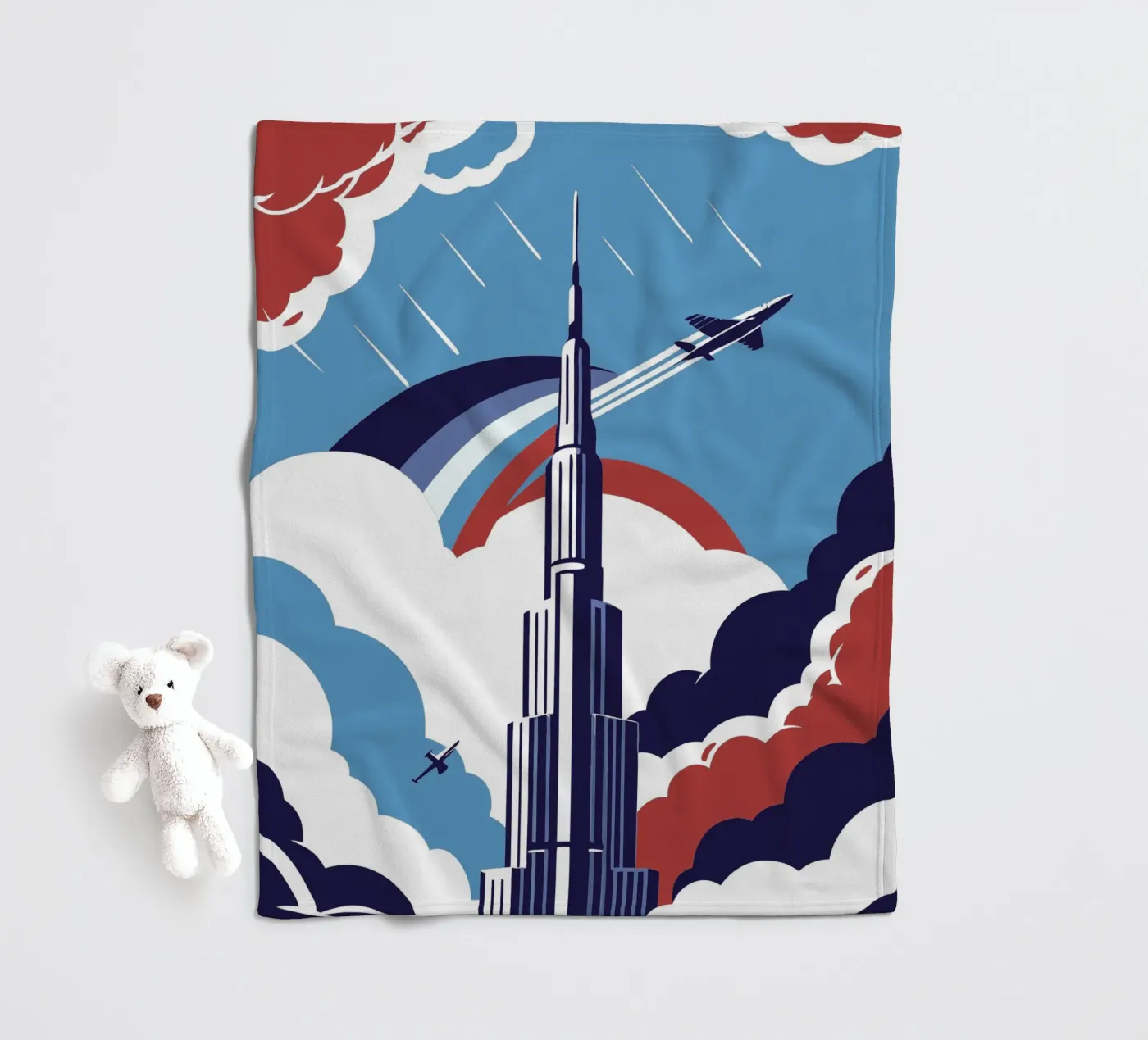 Dubai fleecedeken van STORE PRESENCE