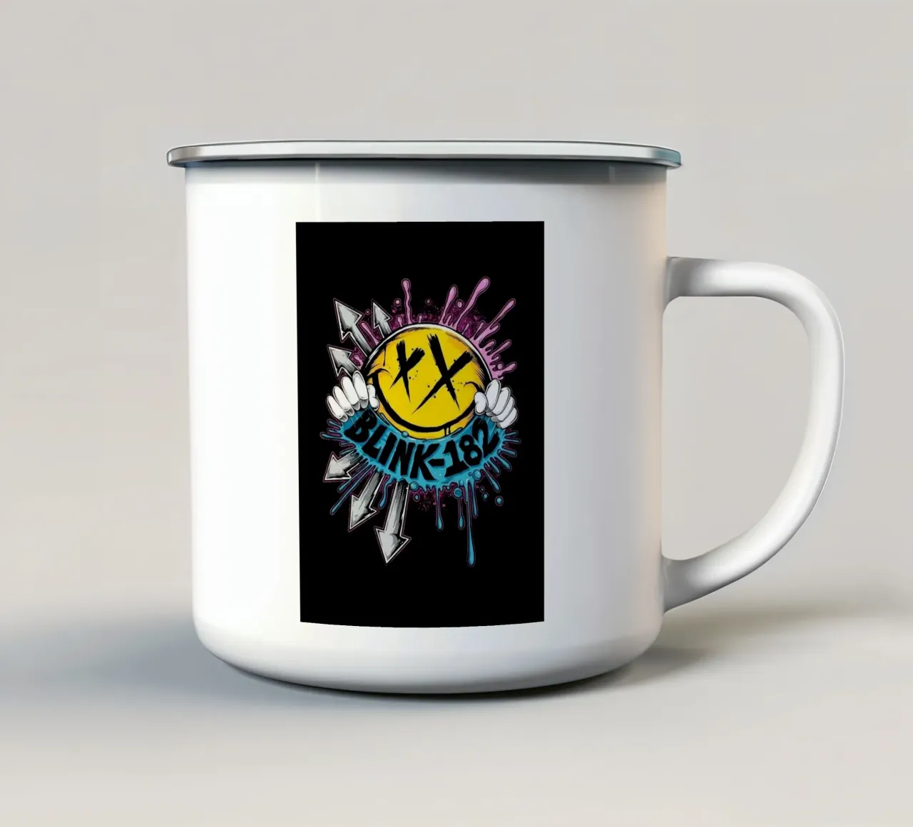 Blink - 122 Arte tazza in smalto da music soul