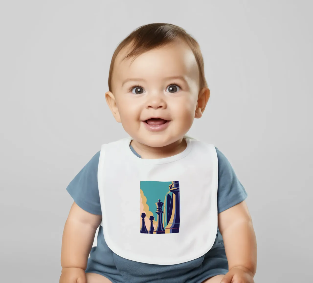 Giocare a scacchi bavaglino da STORE PRESENCE