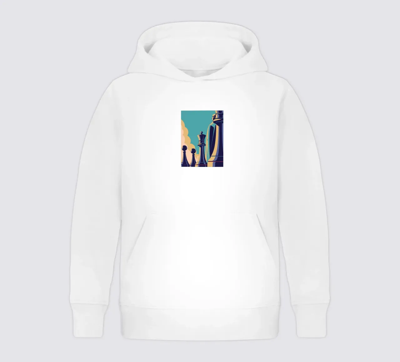 Playing Chess kids hoodie by STORE PRESENCE