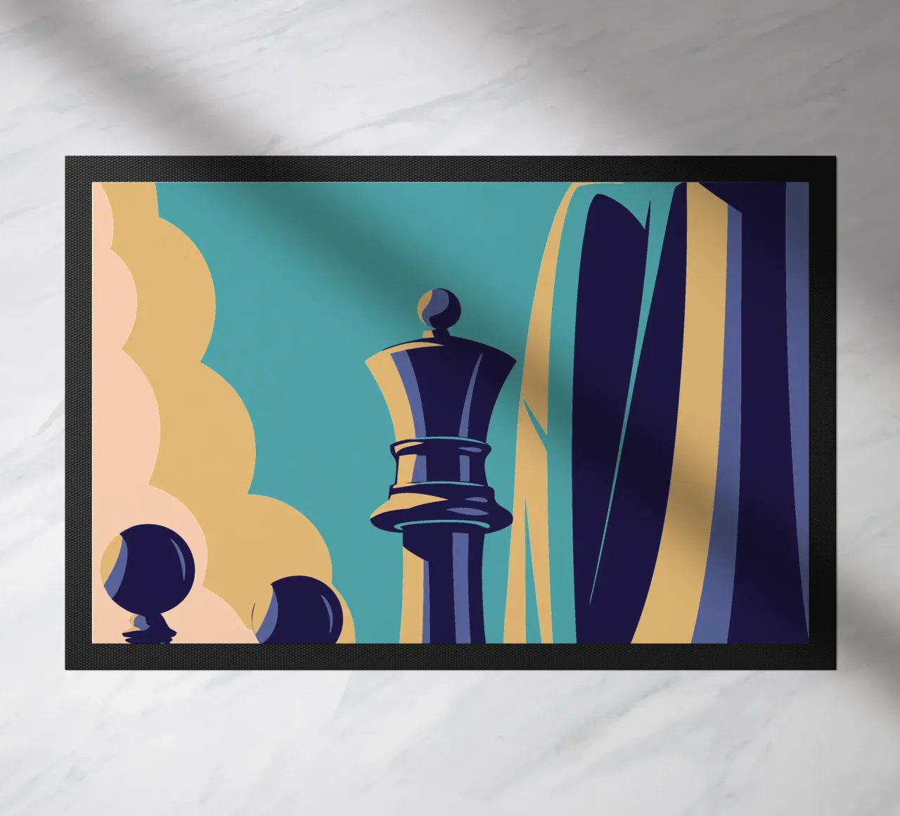 Playing Chess doormat by STORE PRESENCE