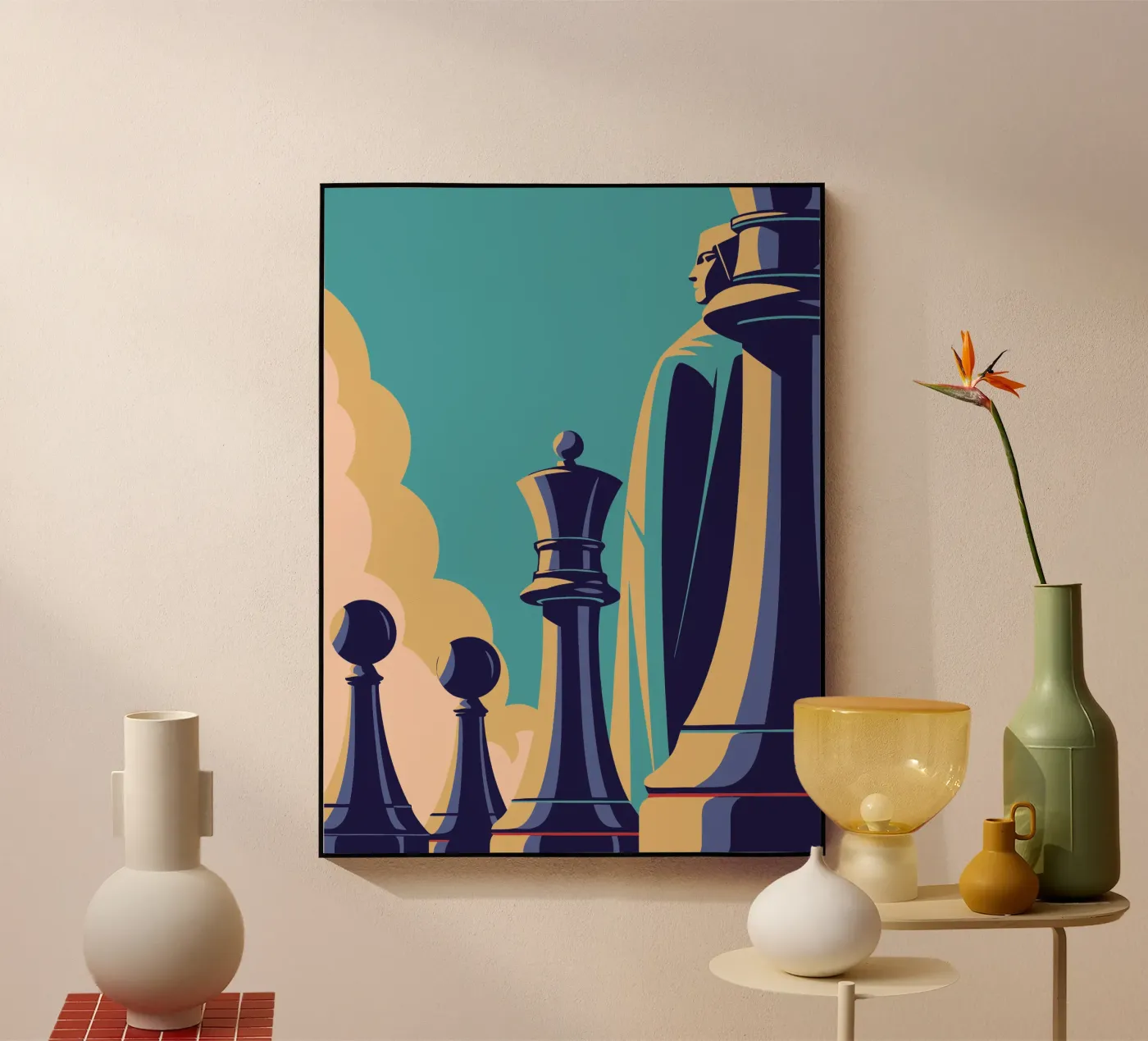 Playing Chess Acryl-Glas von STORE PRESENCE