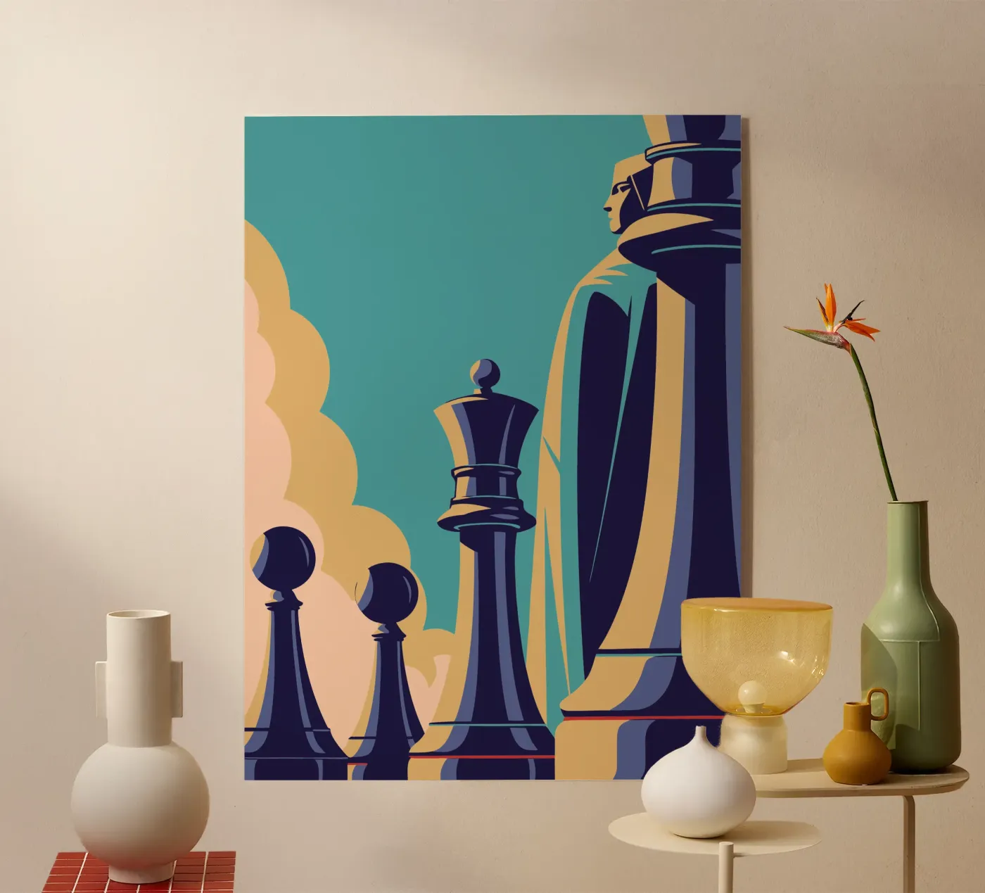 Playing Chess Acryl-Glas von STORE PRESENCE