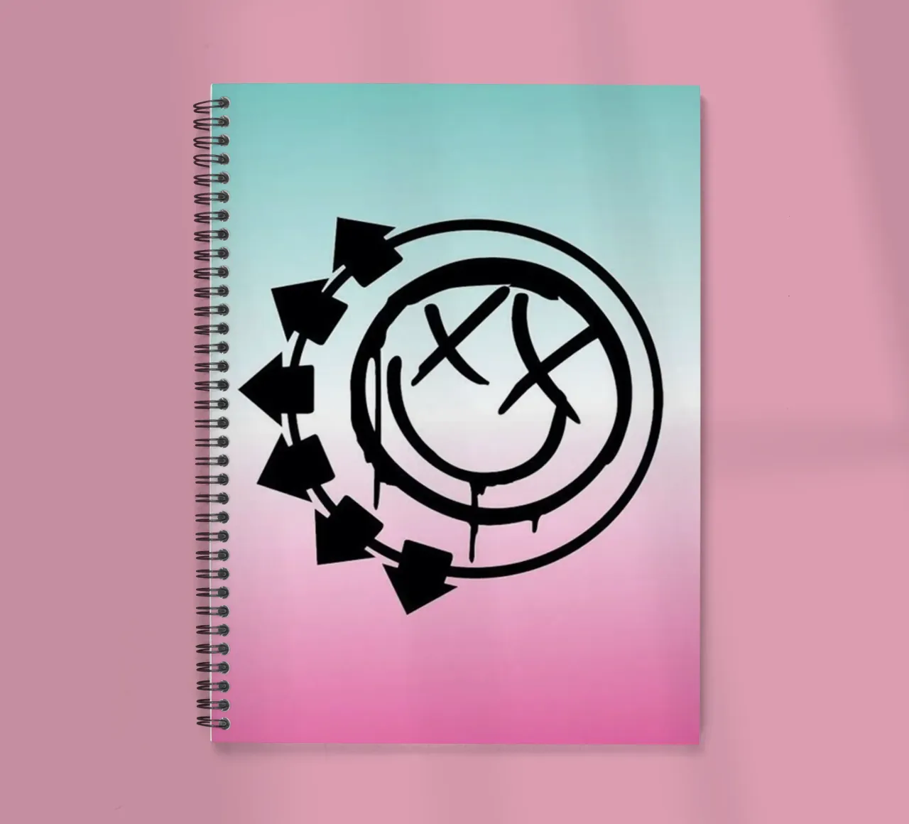 Flashing 182 1 type spiral notebook by music soul