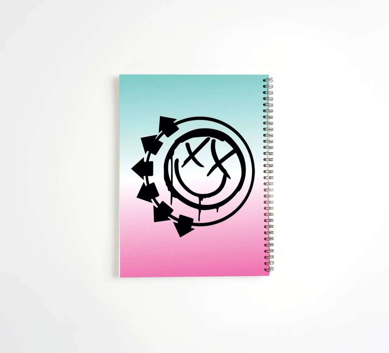 Flashing 182 1 type spiral notebook by music soul
