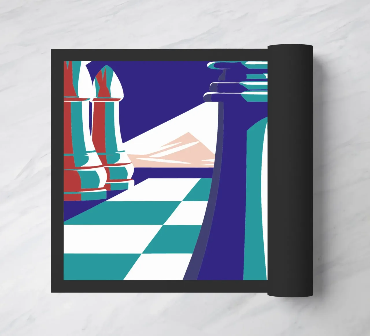 Playing Chess doormat by STORE PRESENCE