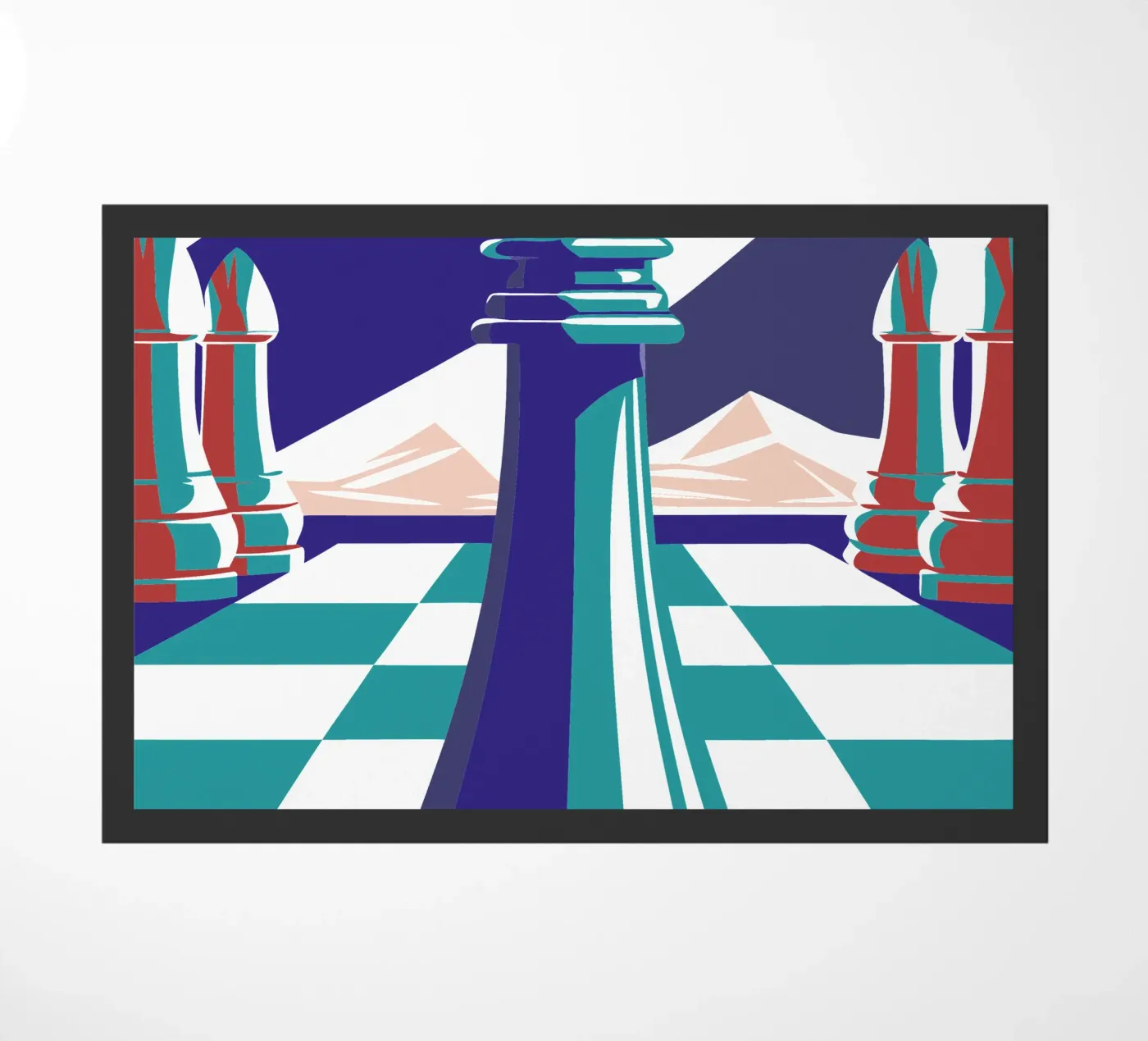 Schach spielen Fußmatte von STORE PRESENCE