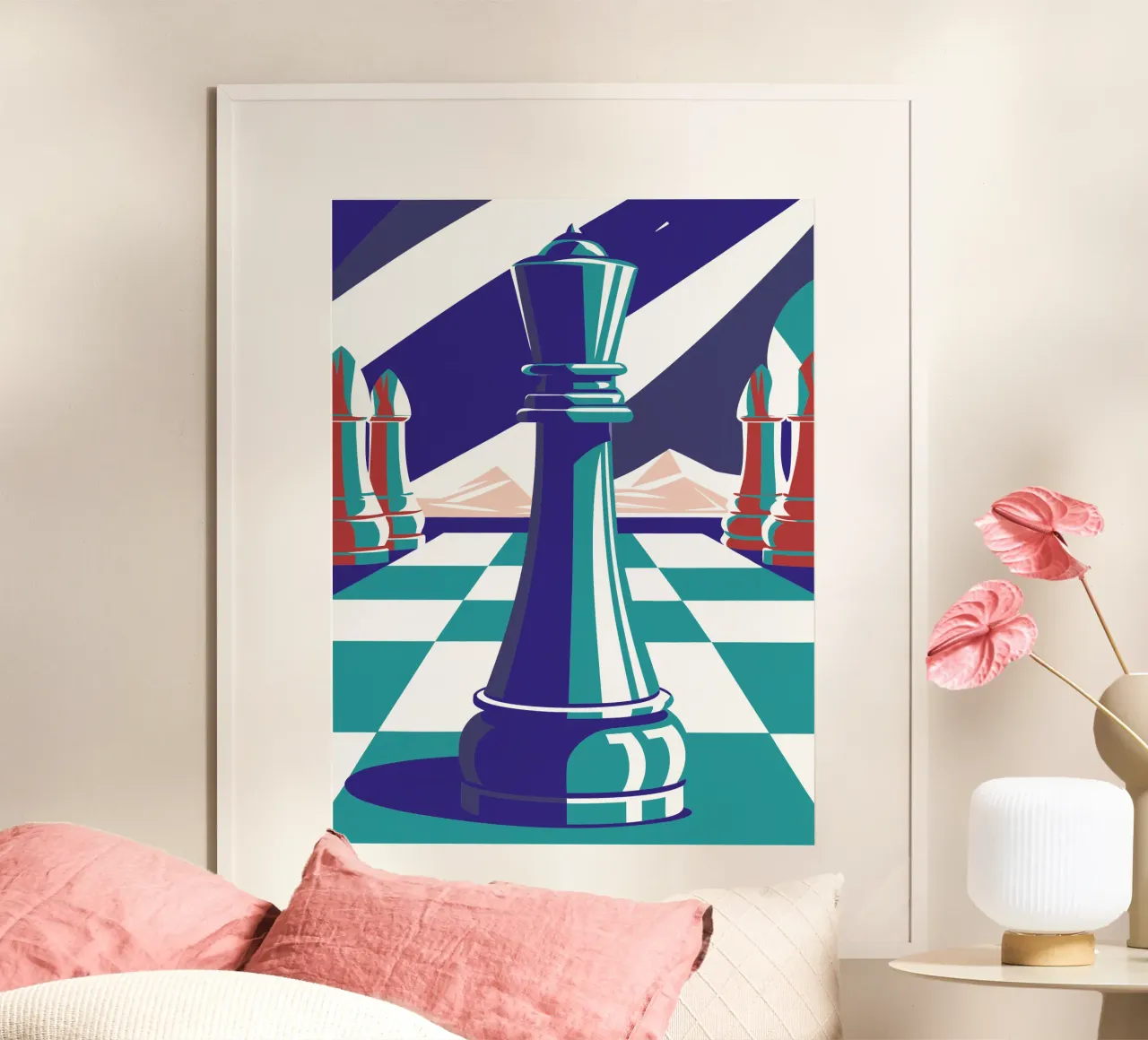 Giocare a scacchi poster da STORE PRESENCE