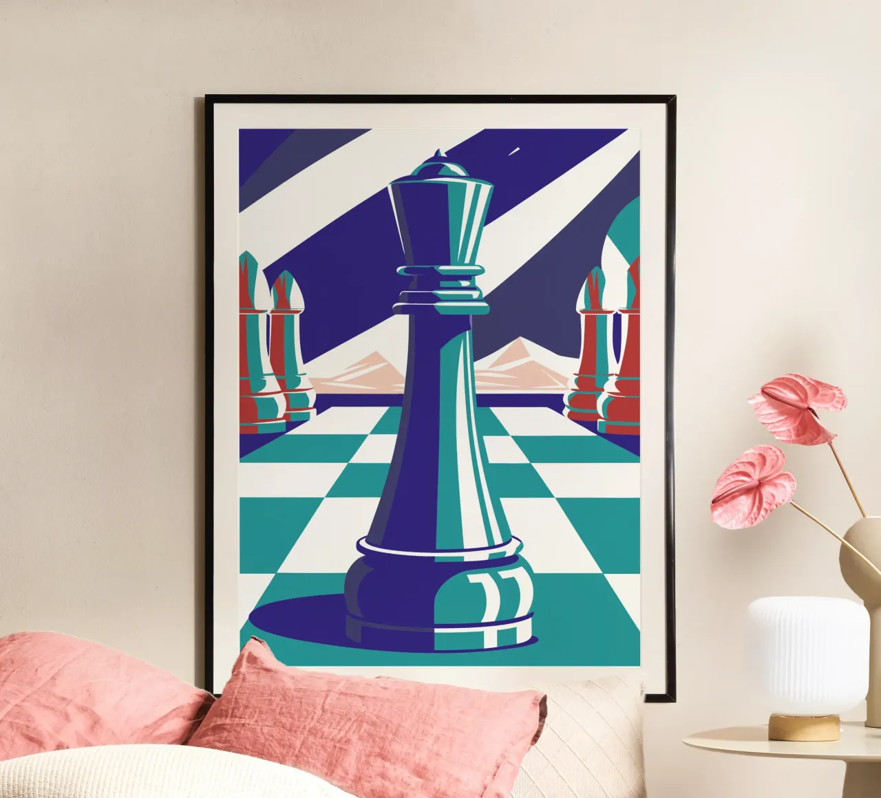 Giocare a scacchi poster da STORE PRESENCE