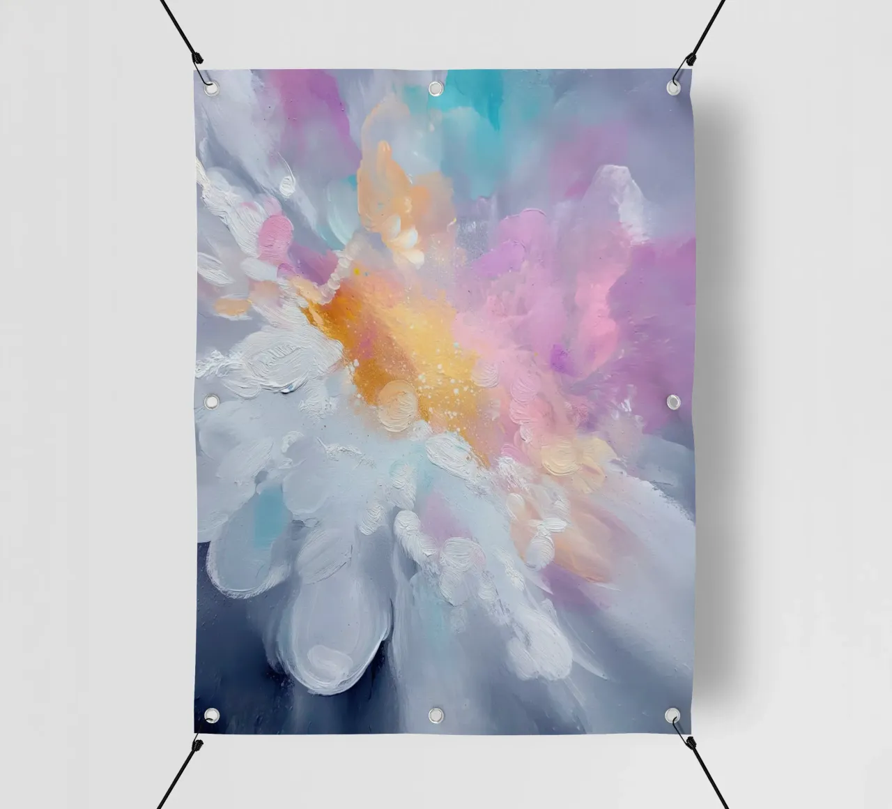 Daisy astratto telo in pvc da Pictura