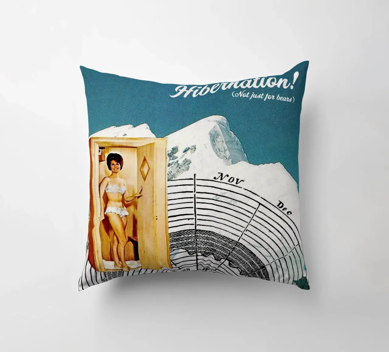 Hibernation! (Not just for Bears) cuscino da MsGonzalez