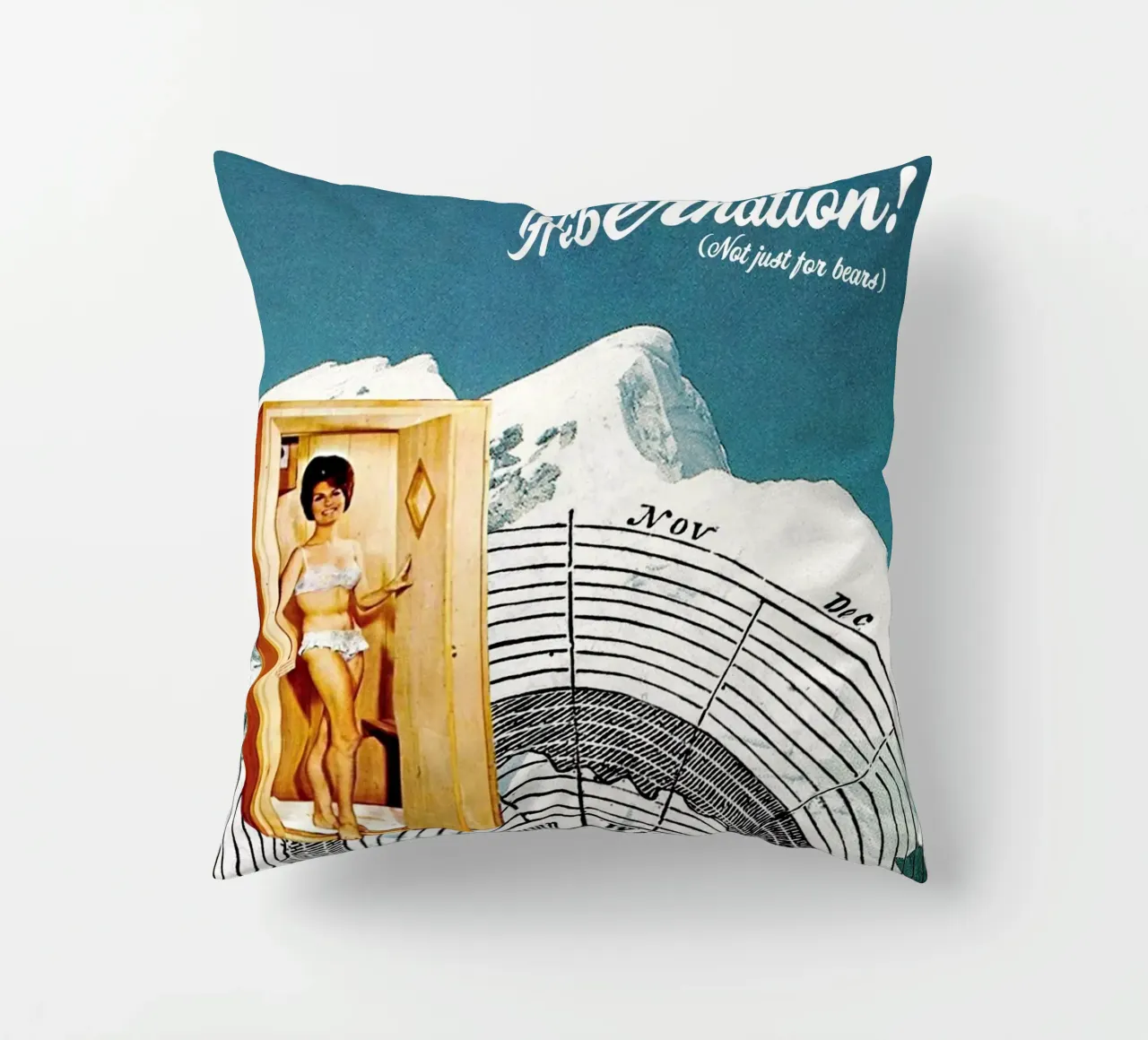 Hibernation! (Not just for Bears) cuscino da MsGonzalez