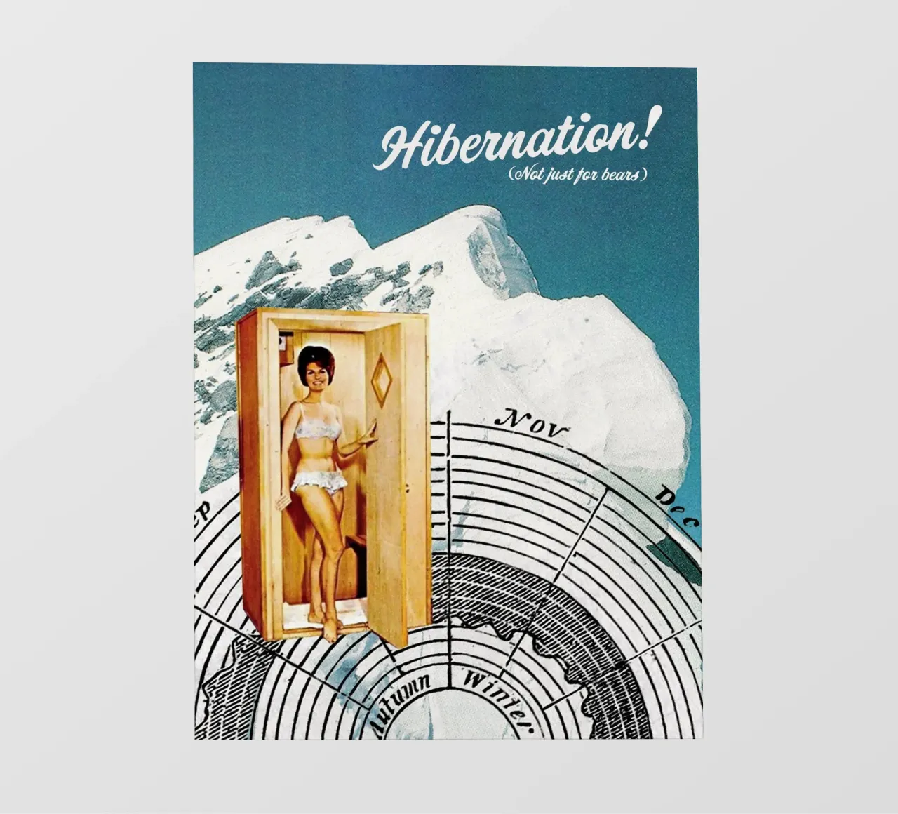 Hibernation! (Not just for Bears) telo in pvc da MsGonzalez