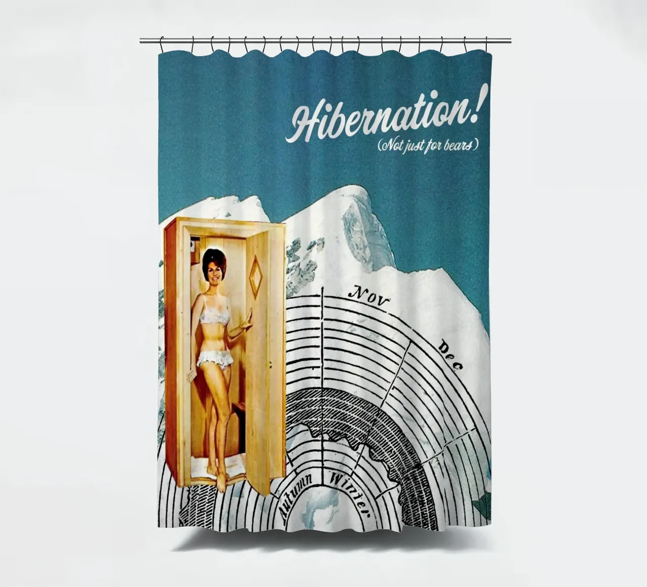 Hibernation! (Not just for Bears) tenda da doccia da MsGonzalez