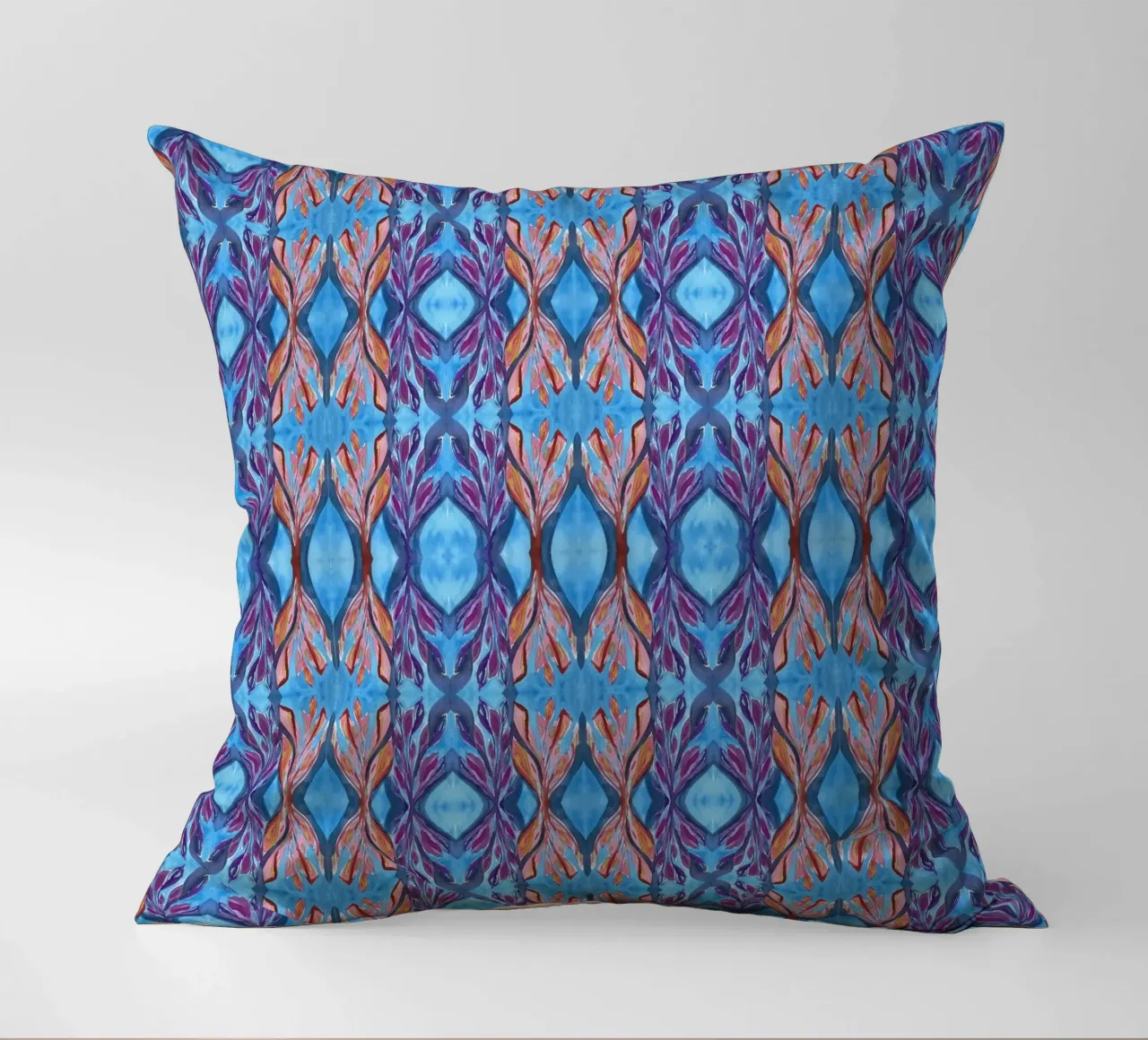 Muster Azur 2 decorative cushion by Nica Colorie