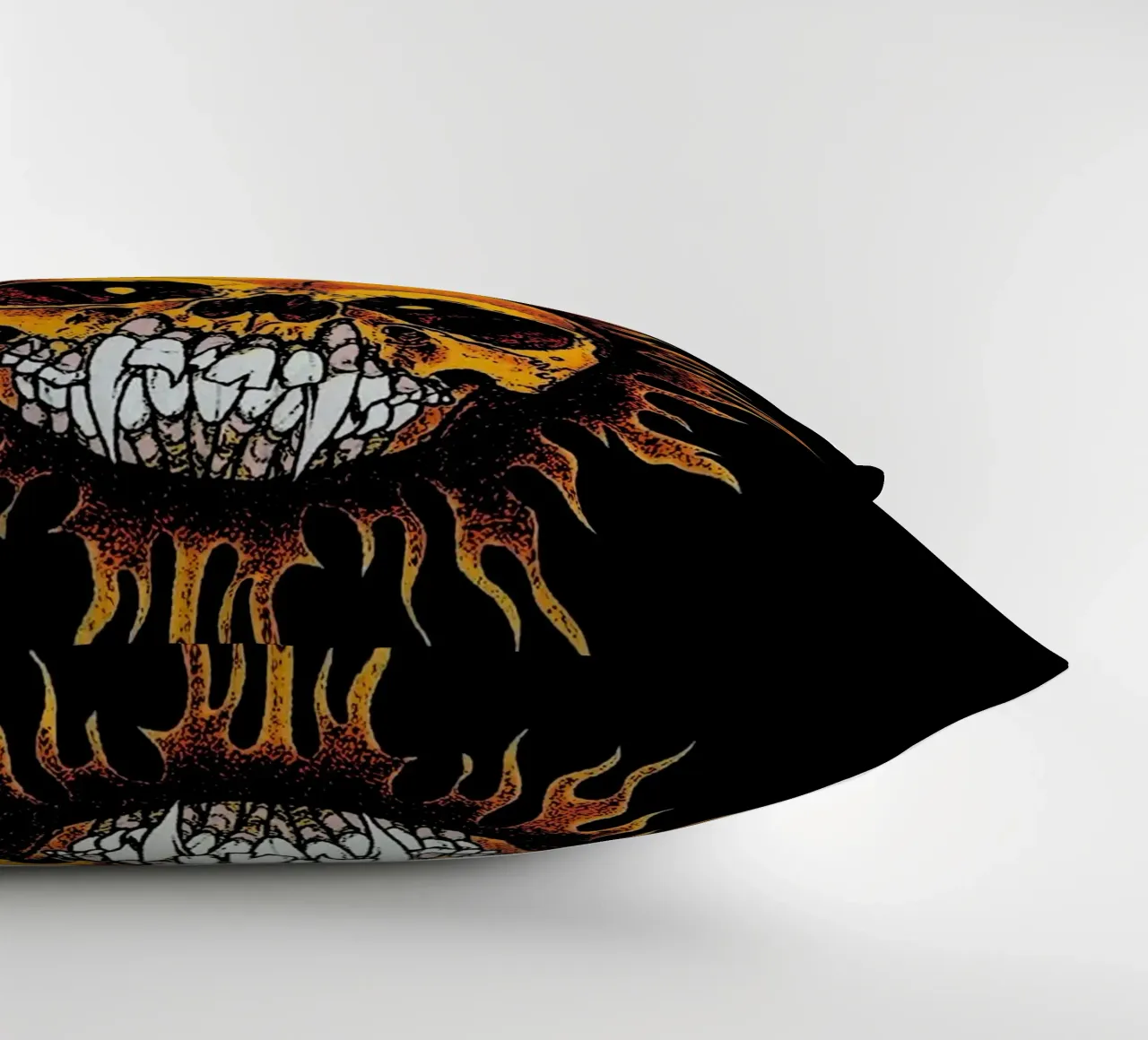 Metallischer Kopf Sonnenschein Kunst Kissen von music soul