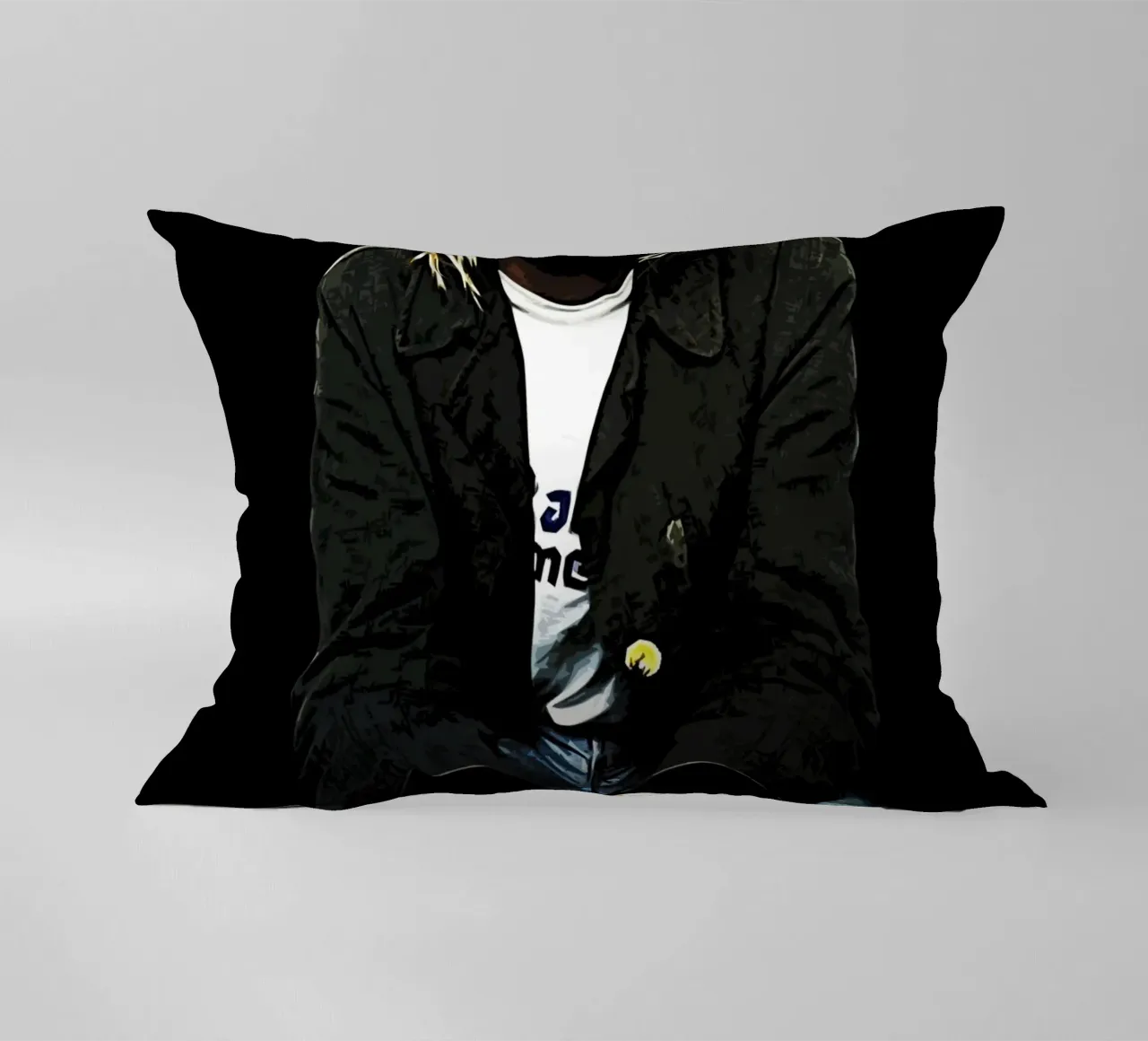 Nirvana Kurt Cobain 4 Art cuscino da music soul
