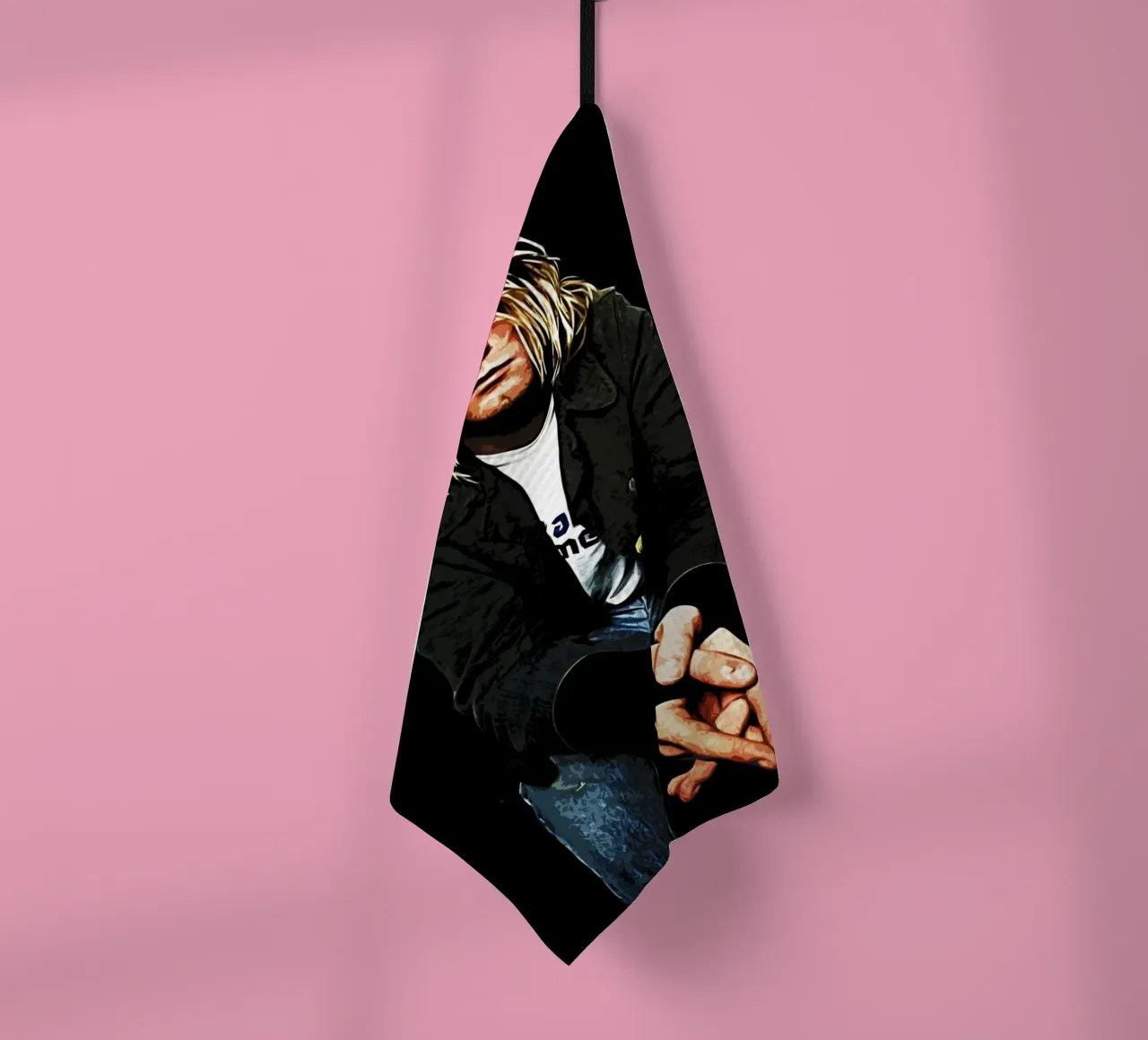 Nirvana Kurt Cobain 4 Art canovaccio da cucina da music soul
