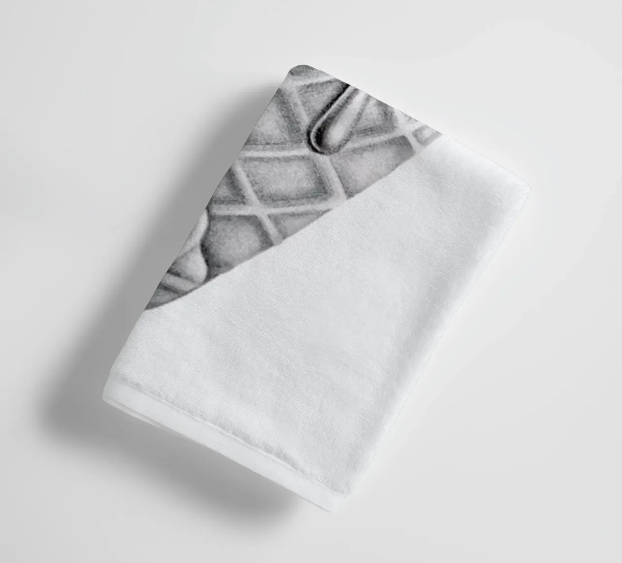 Ice cream towel by Maria Vdovichenko