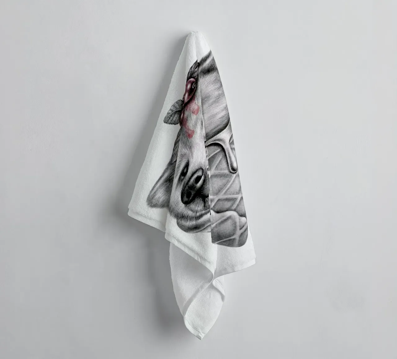 Ice cream towel by Maria Vdovichenko