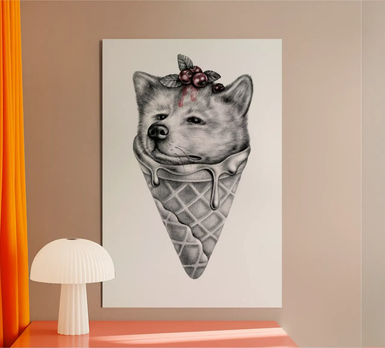 Ice cream alluminio dibond da Maria Vdovichenko