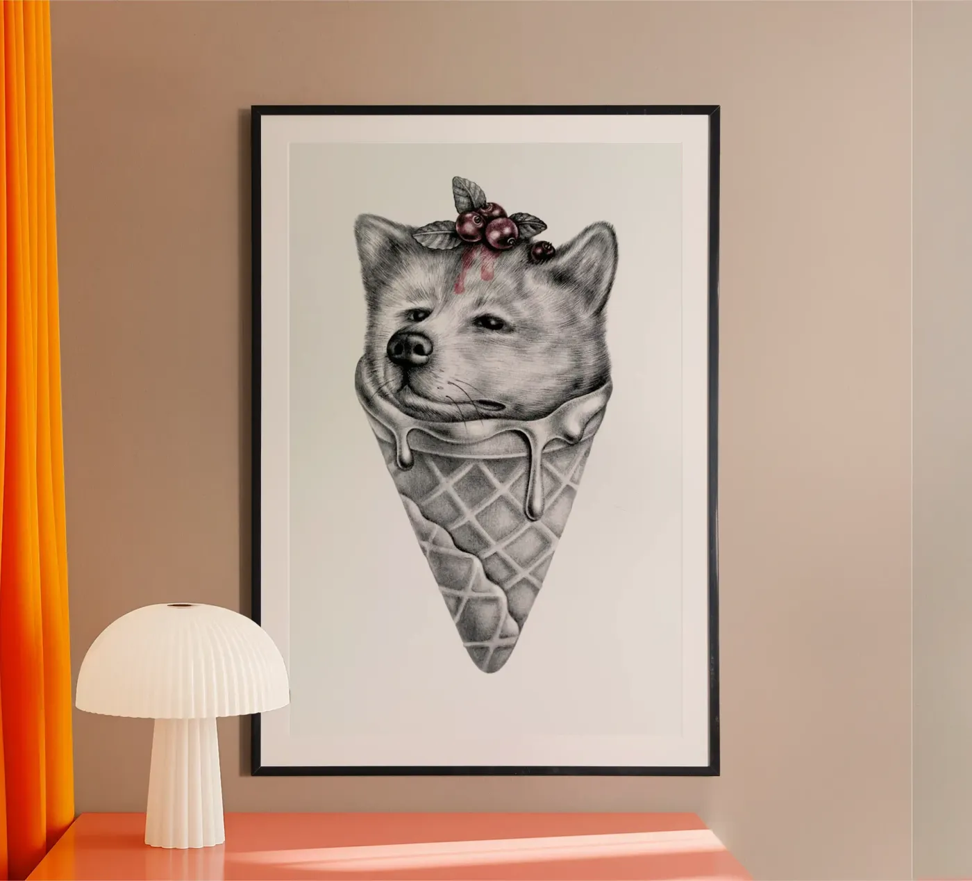Ice cream poster da Maria Vdovichenko