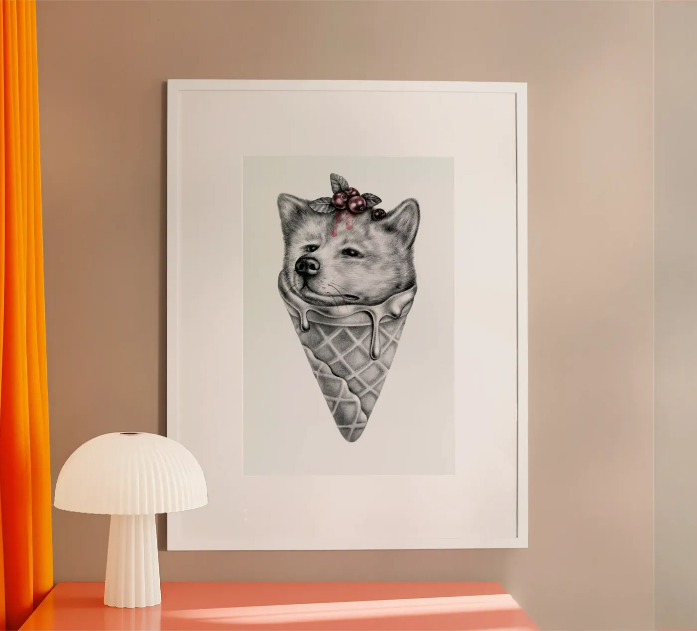 Ice cream poster da Maria Vdovichenko