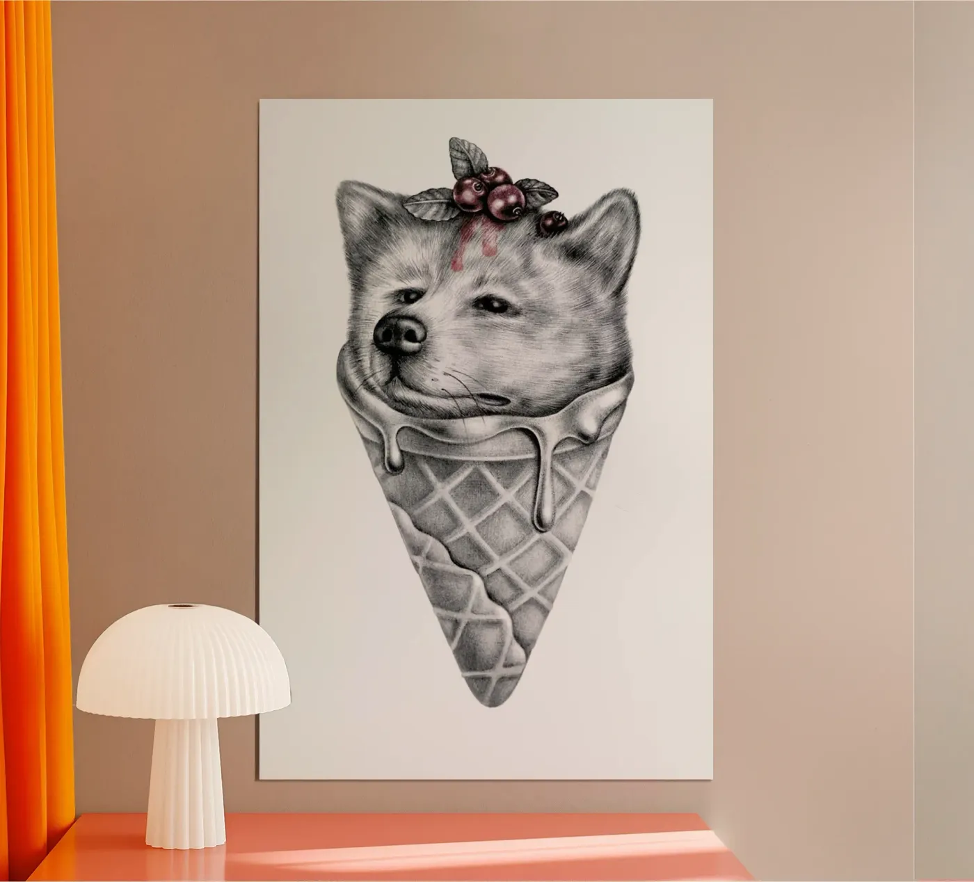 Ice cream poster da Maria Vdovichenko