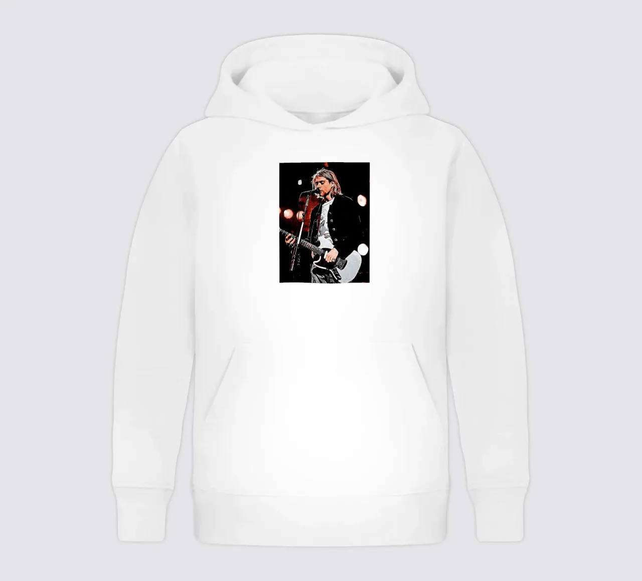 Nirvana kurt cobain 1 Art kids hoodie by music soul