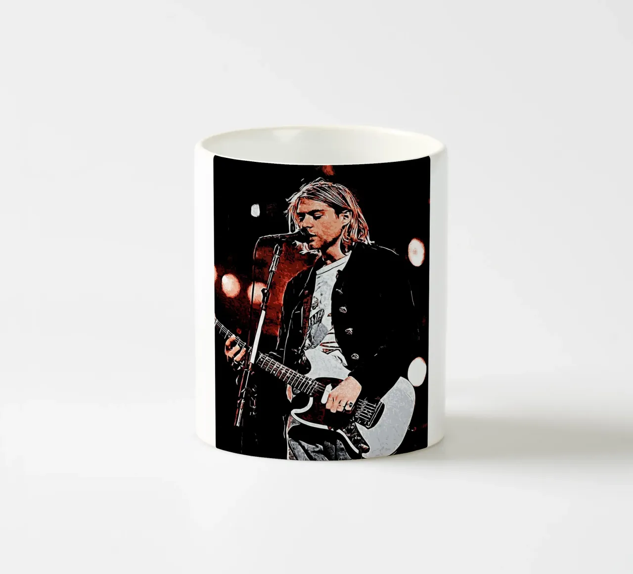 Nirvana kurt cobain 1 Arte tazza in ceramica da music soul