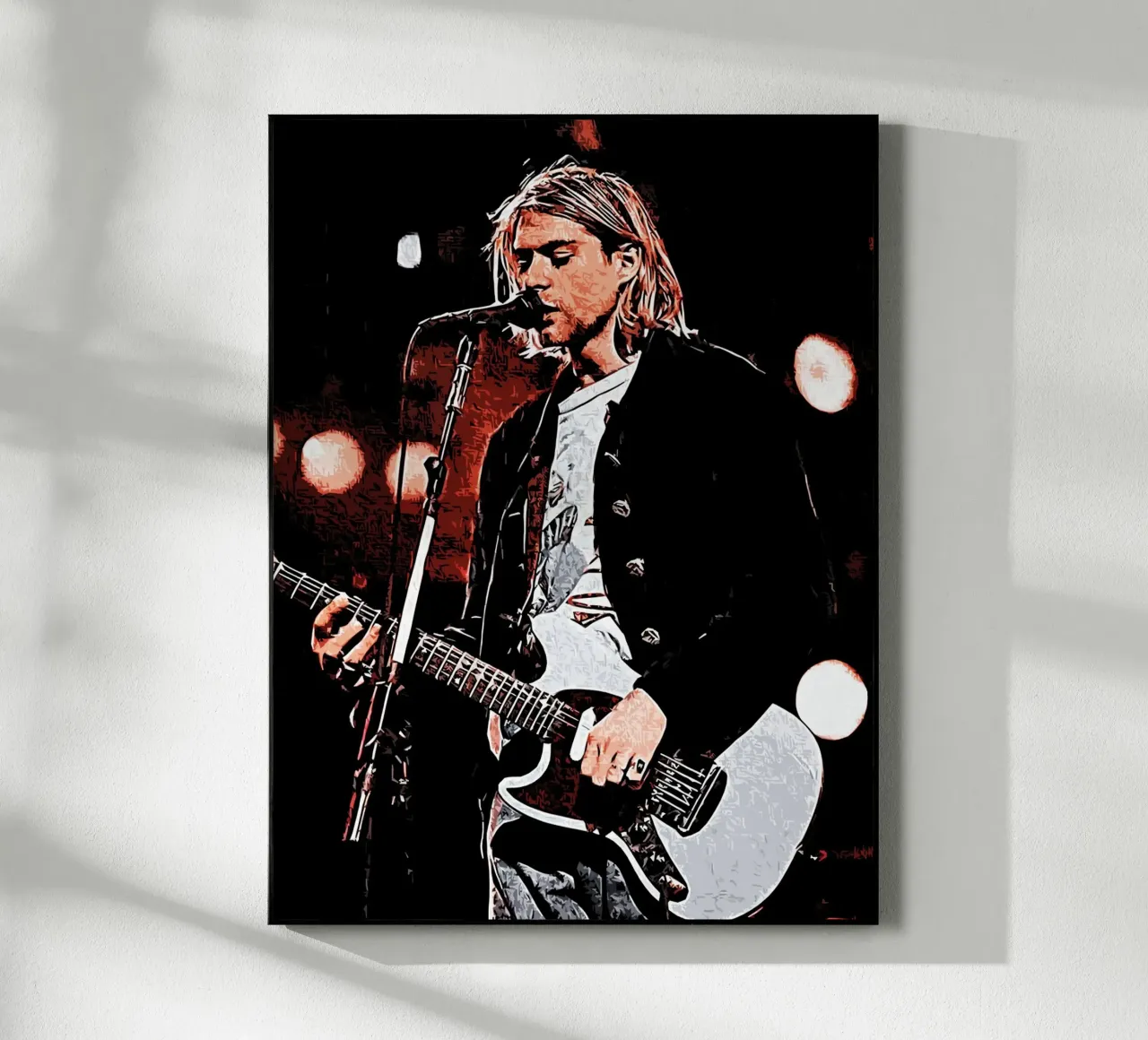 Nirvana kurt cobain 1 Arte metacrilato de music soul