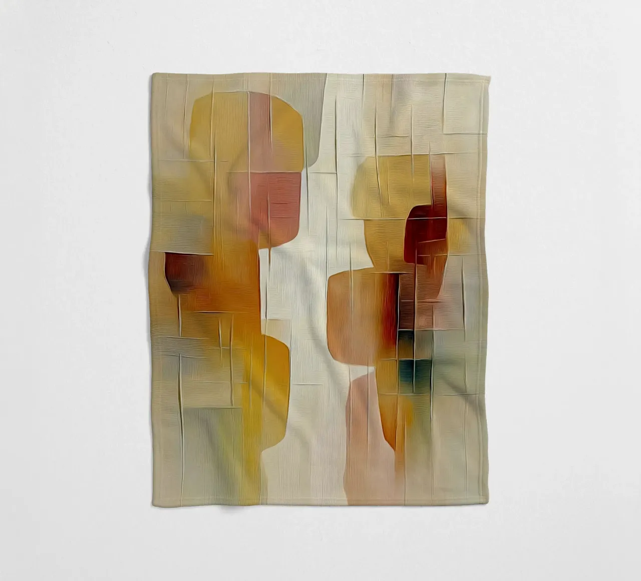 Abstract fleece blanket by Pictura