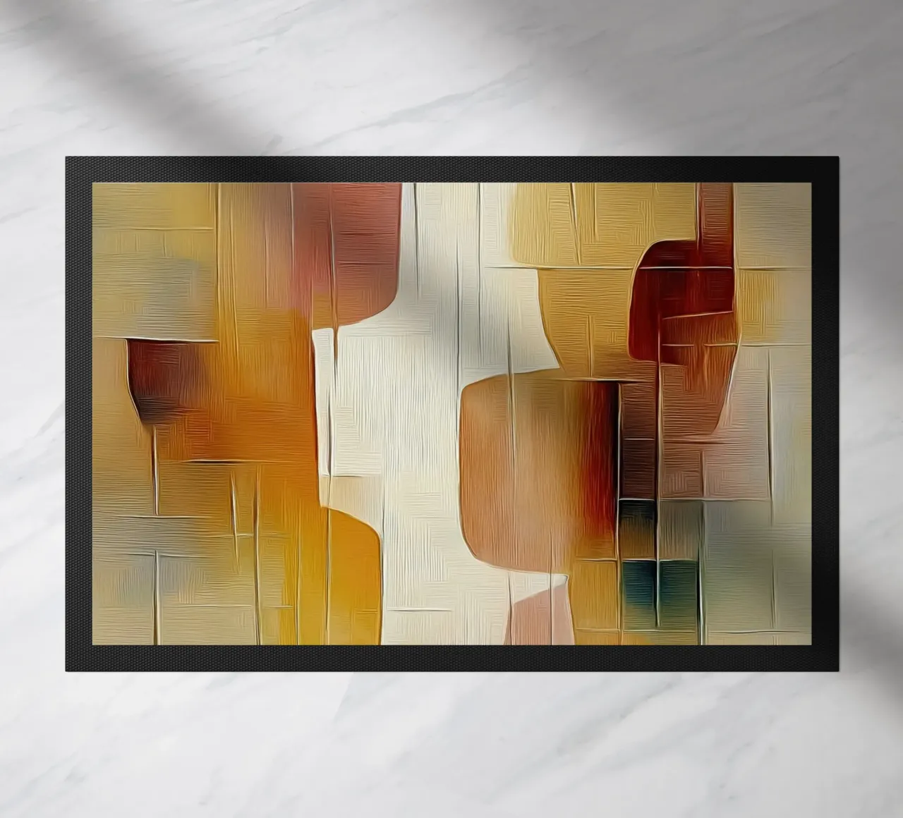 Abstract deurmat van Pictura