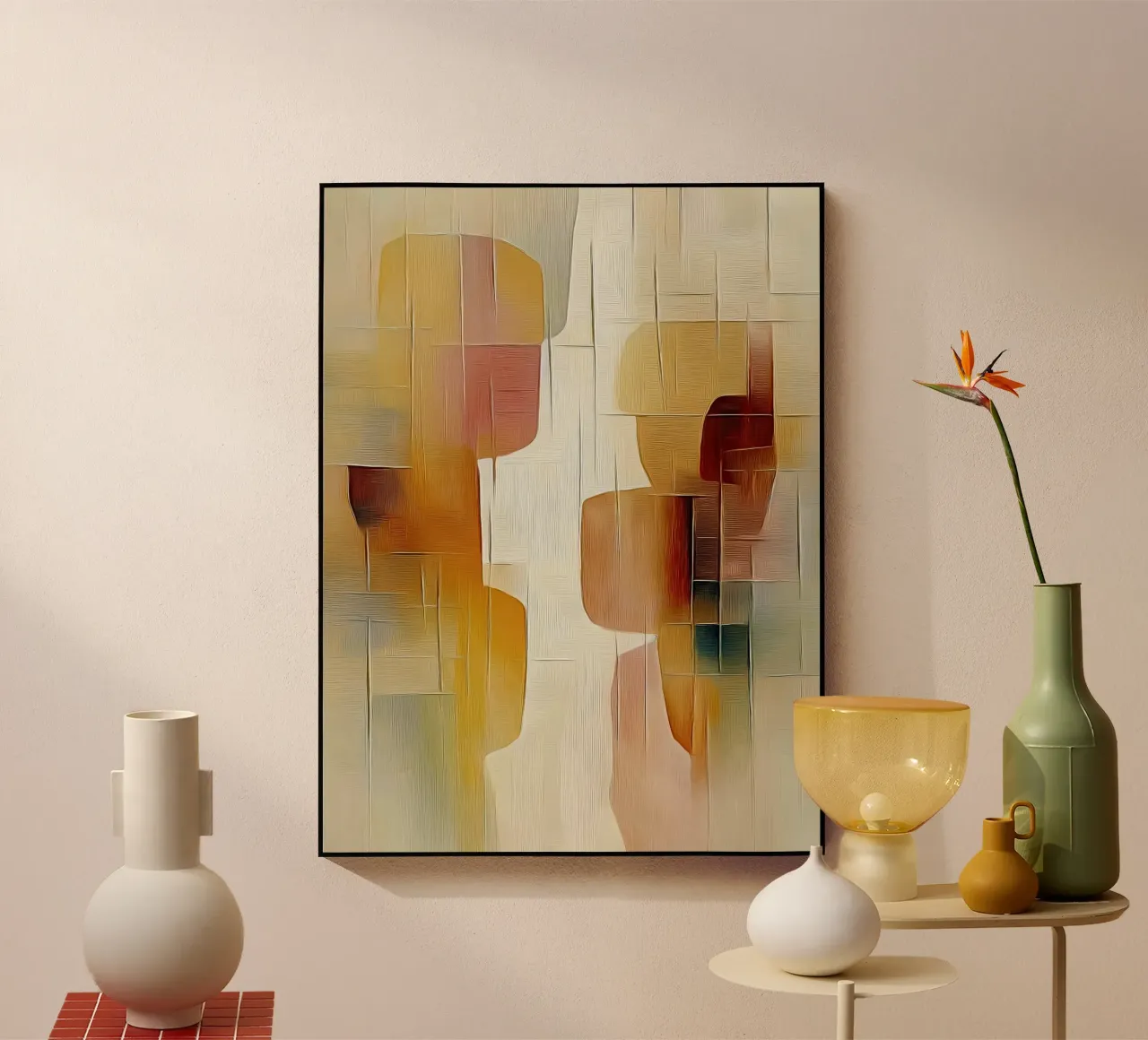 Abstract Acryl-Glas von Pictura