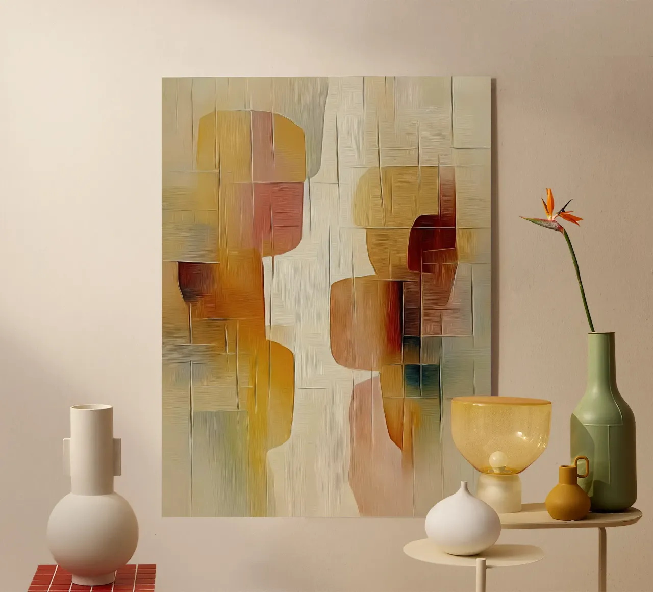 Abstract Acryl-Glas von Pictura