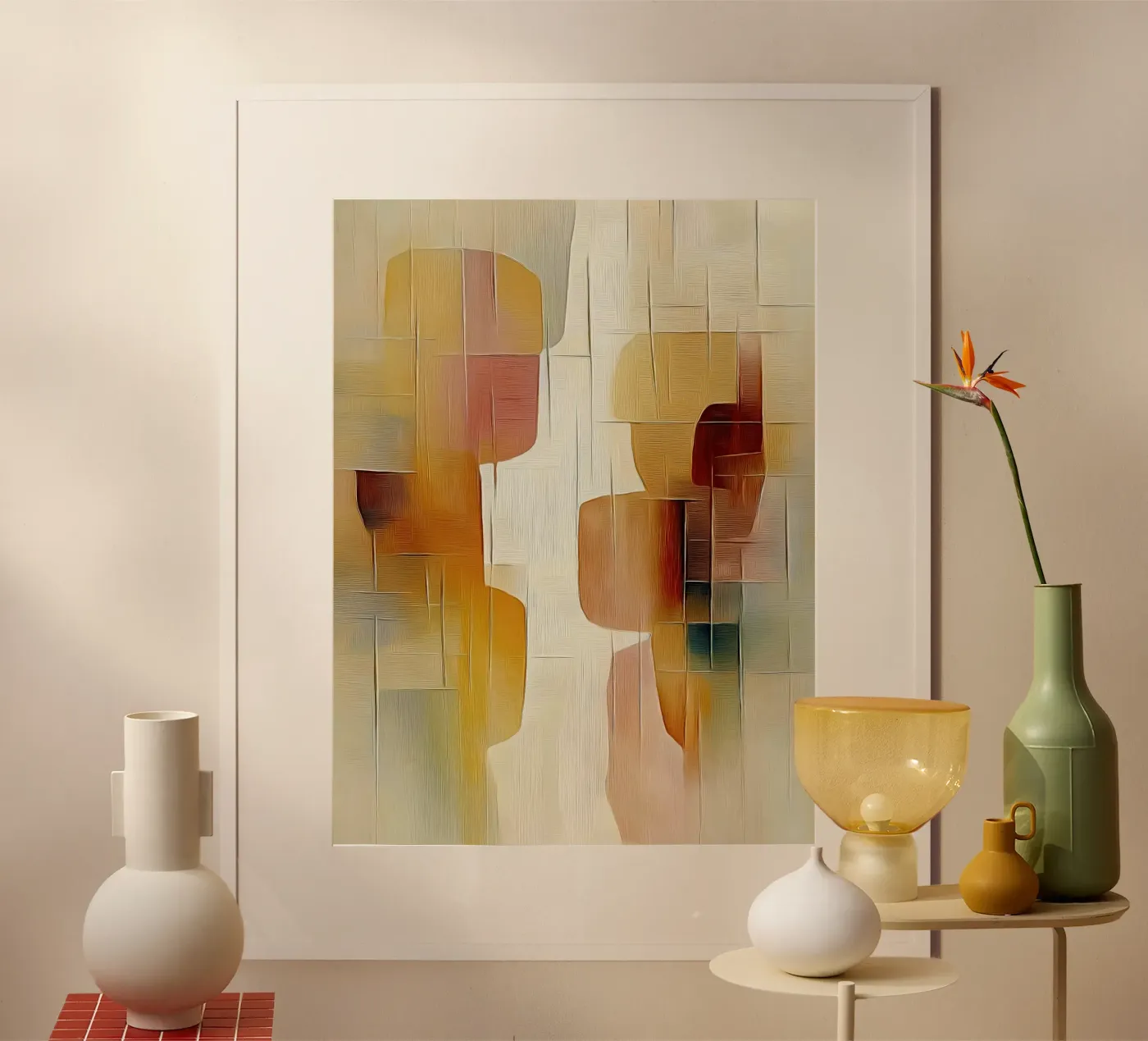 Abstract poster van Pictura
