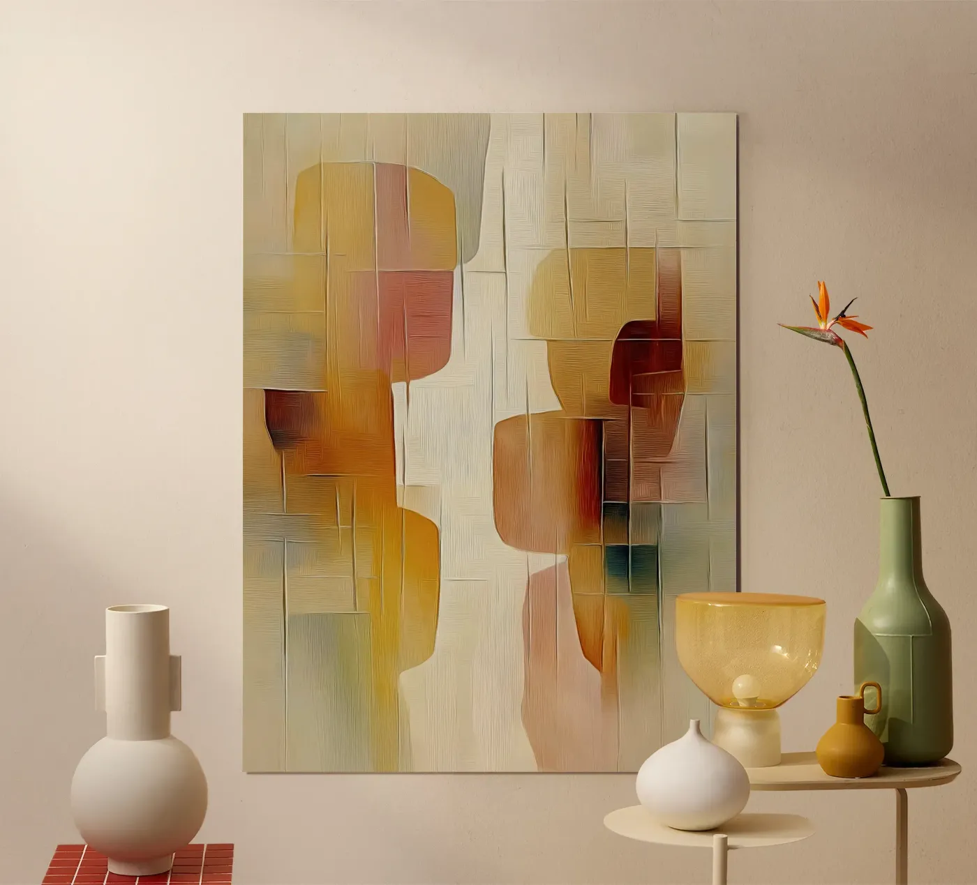 Abstract poster van Pictura