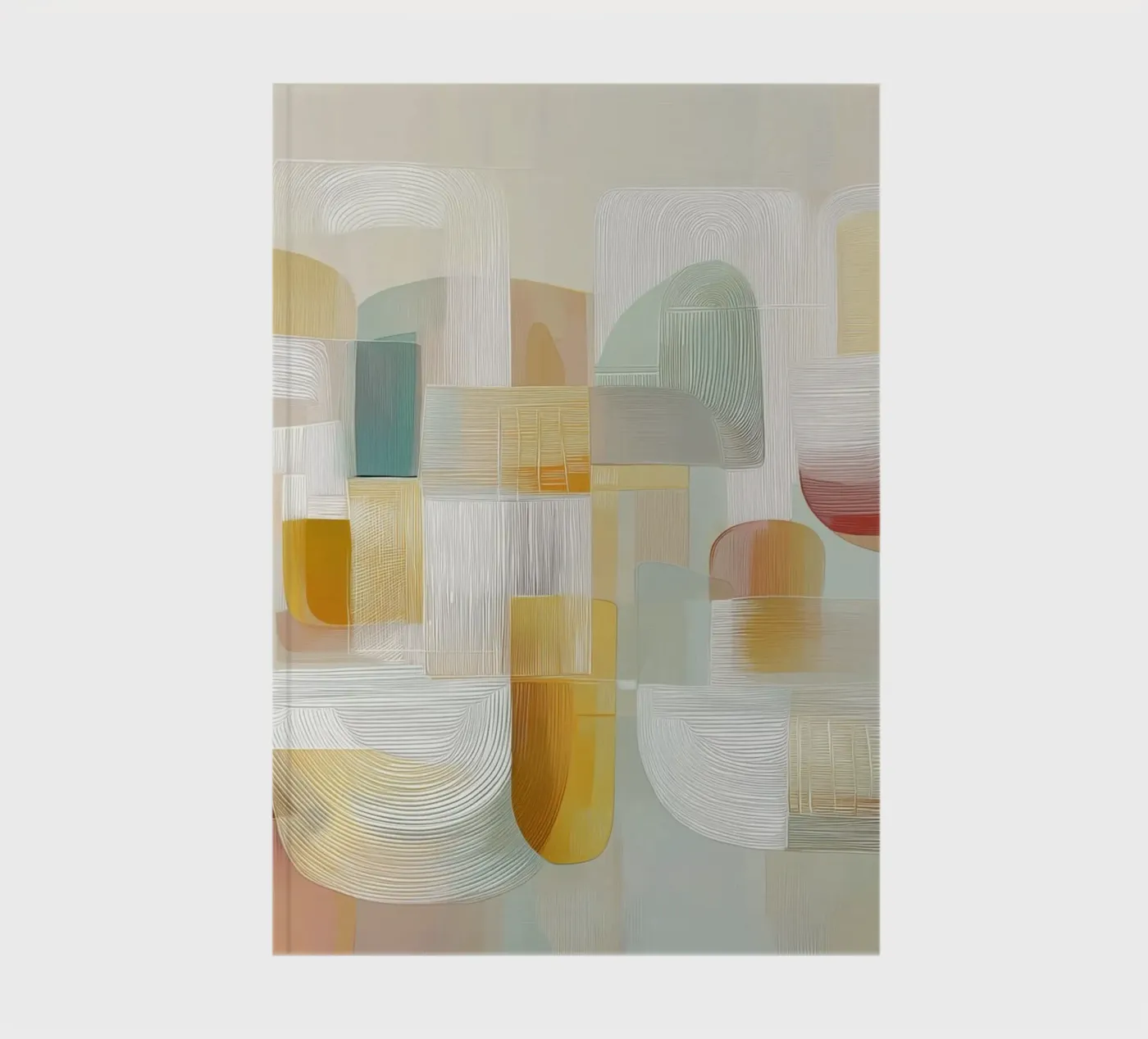 Abstract forms notebook by Pictura