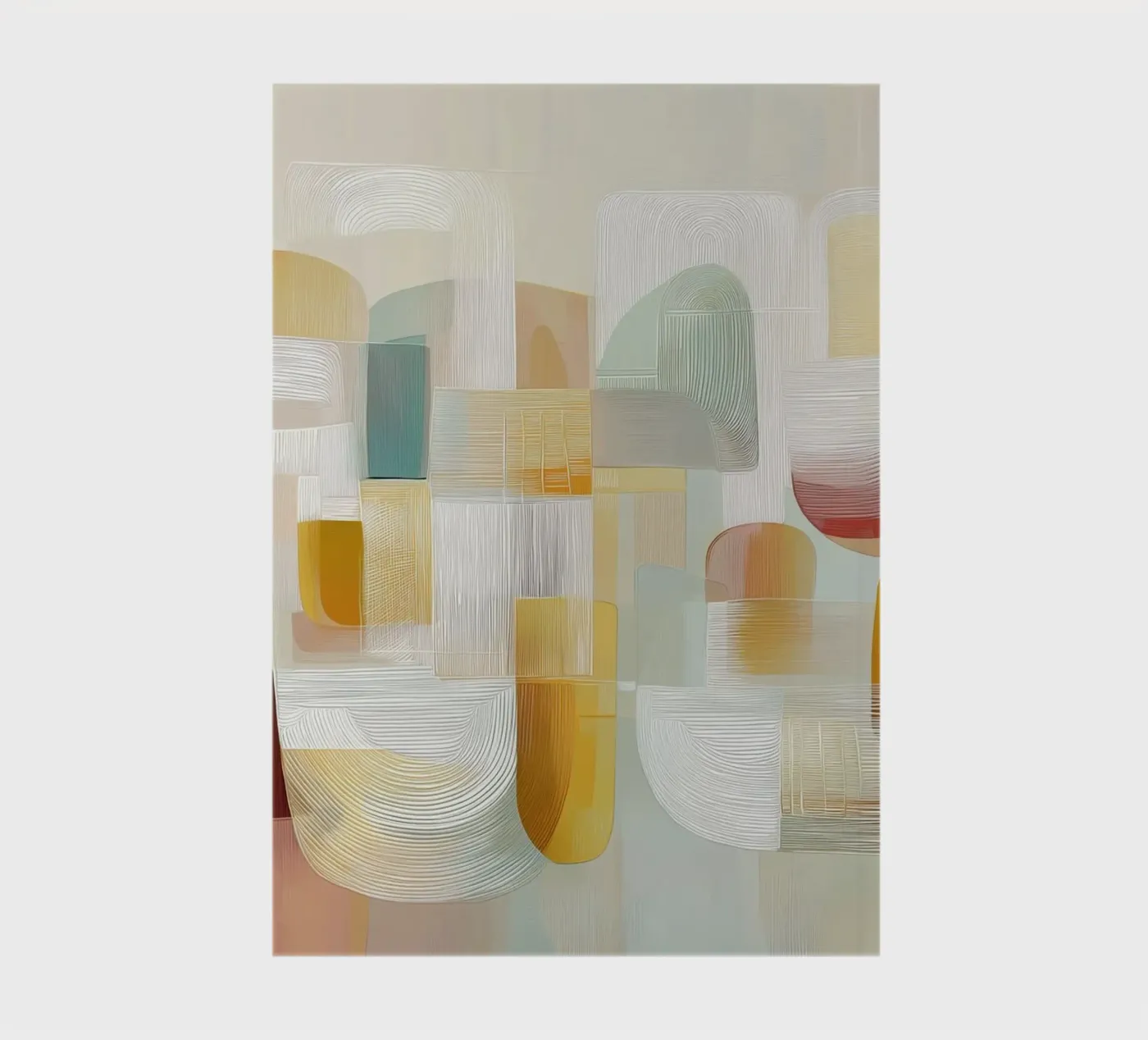 Abstract forms notebook by Pictura