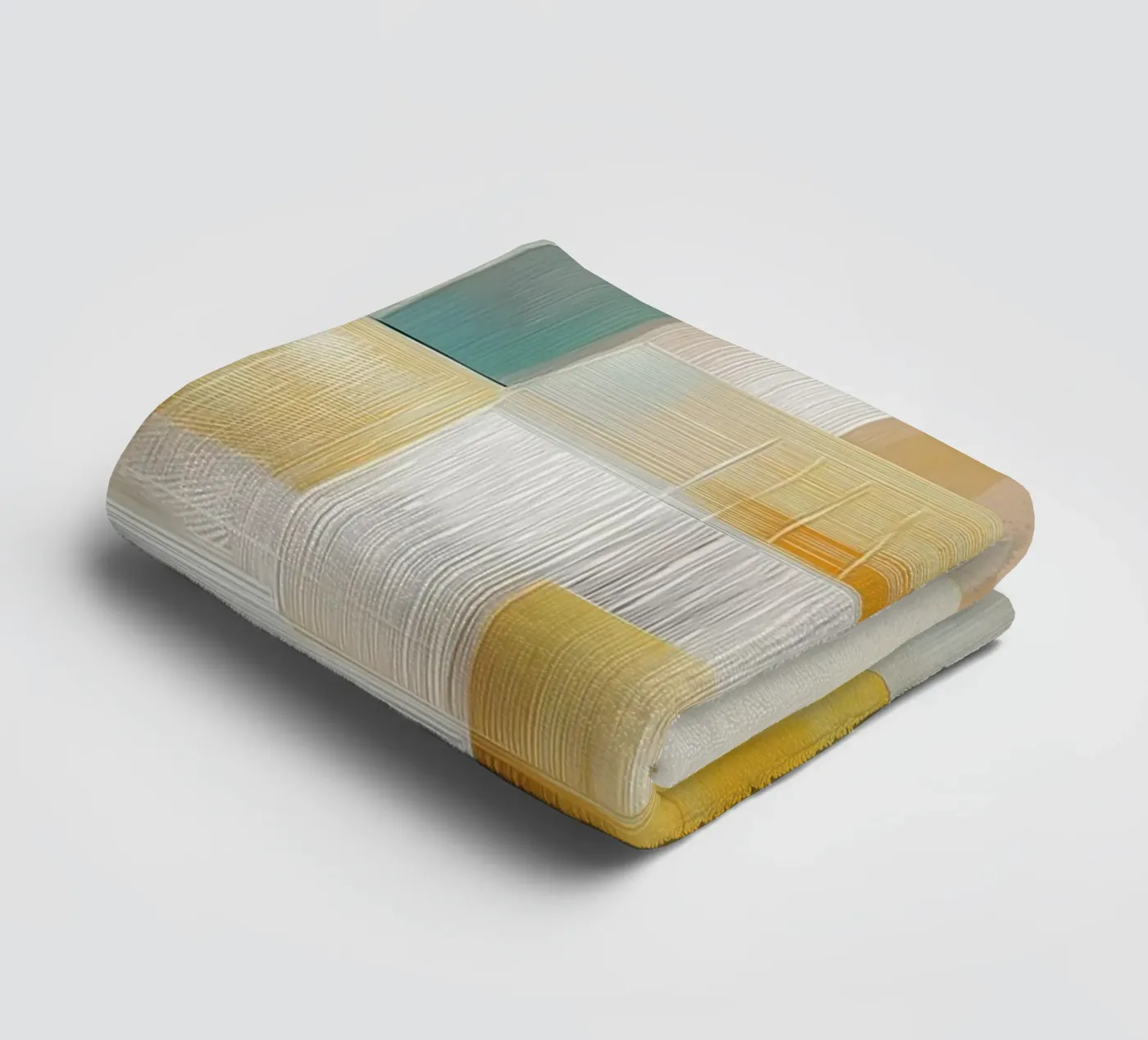 Abstracte vormen badhanddoek van Pictura