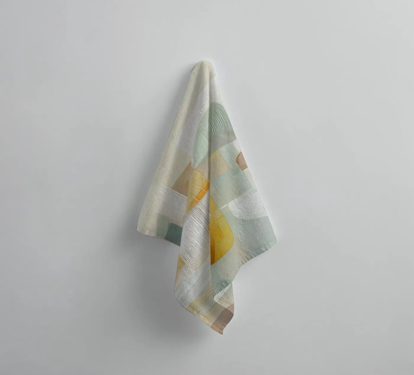 Abstracte vormen badhanddoek van Pictura